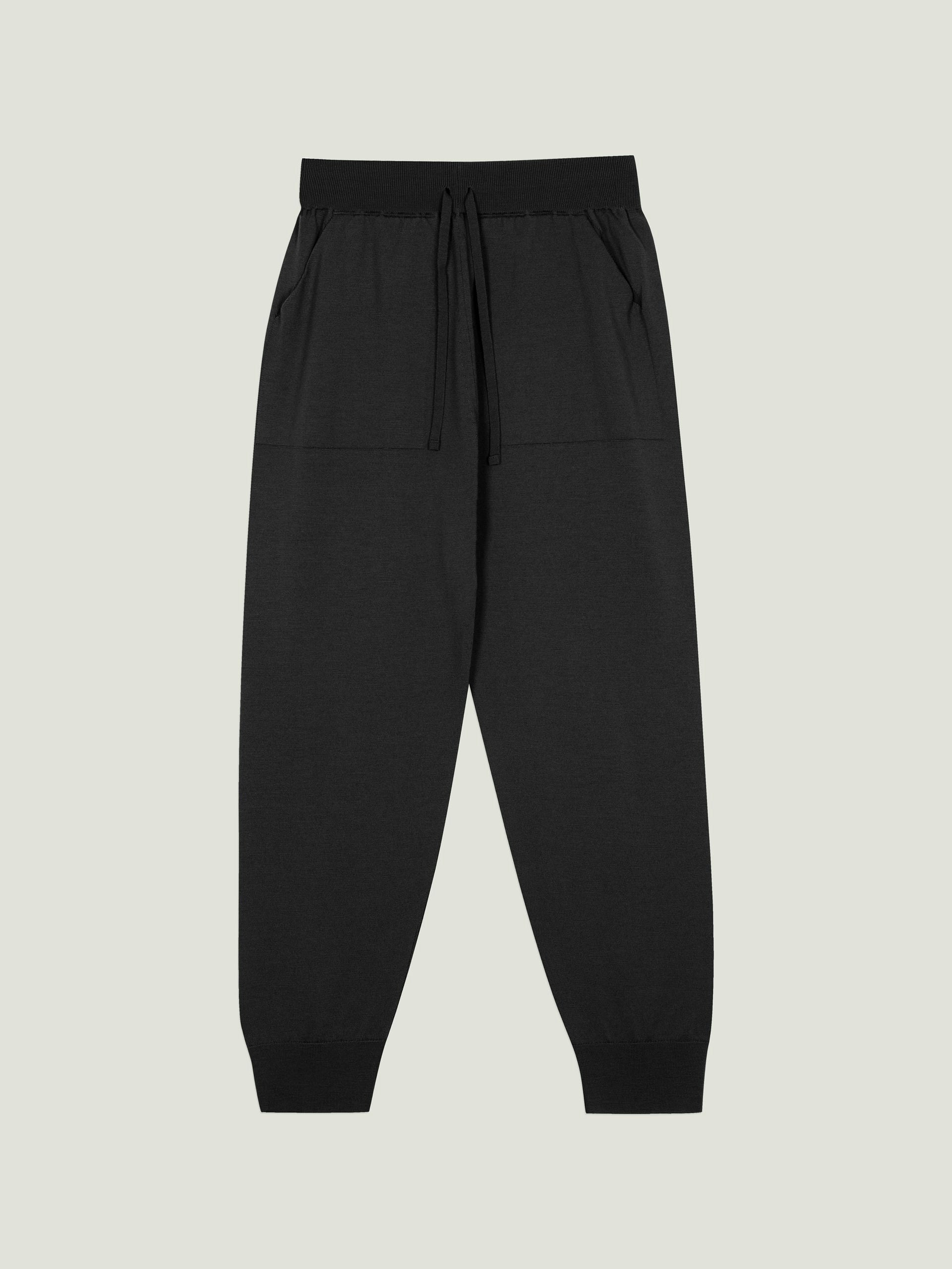 Henning - Extra Fine Merino Wool Trousers | John Smedley