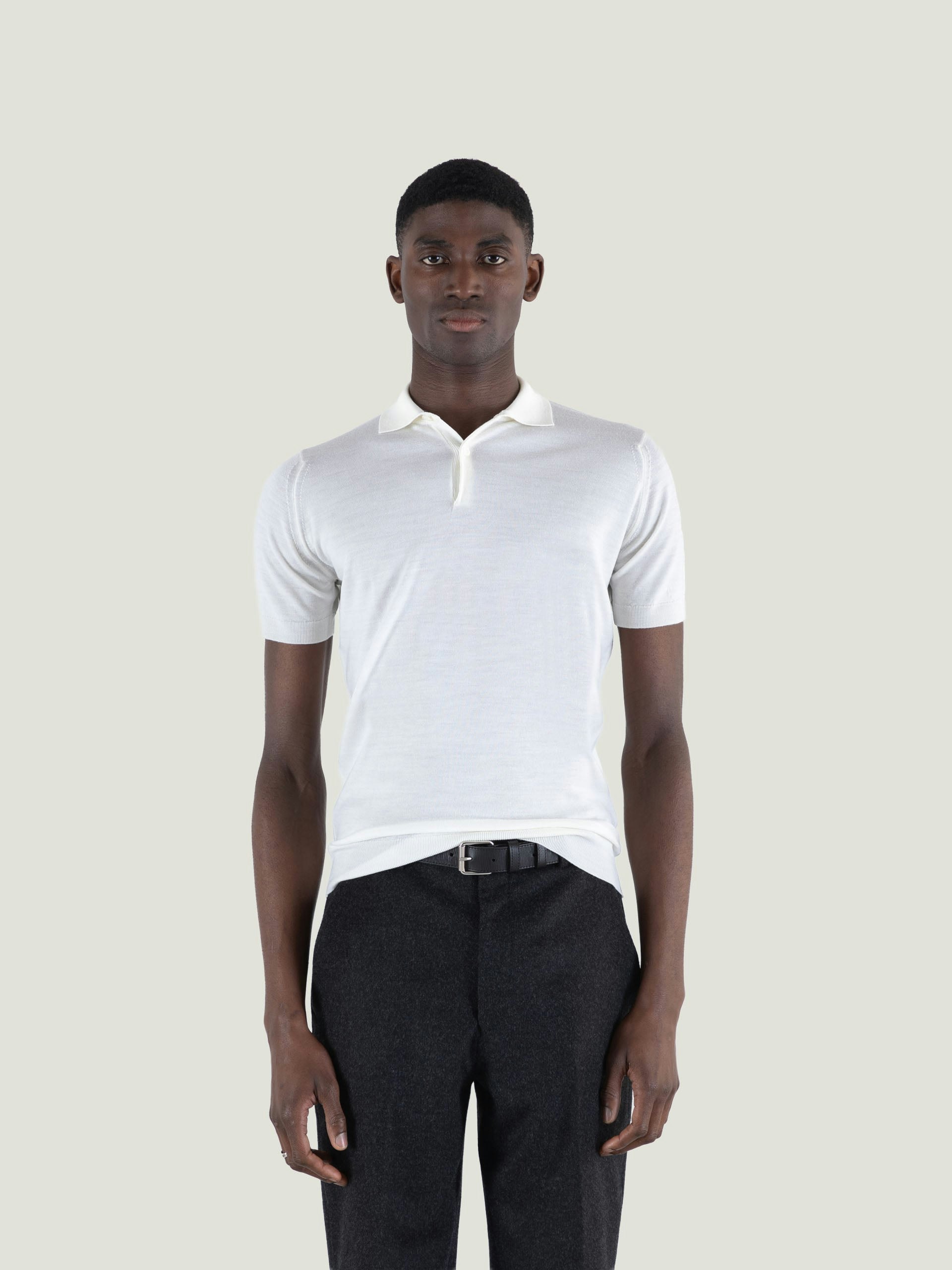 Belden John Smedley Sea Island Cotton T-Shirt | John Smedley