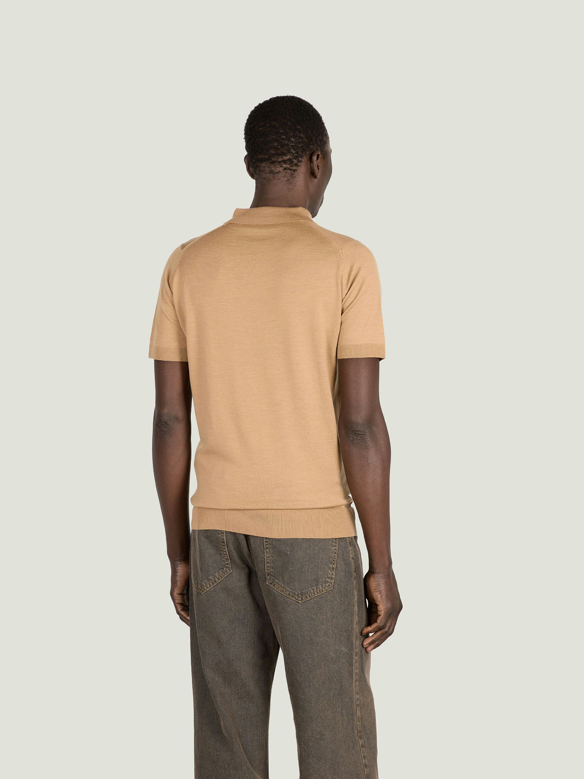Payton - Extra Fine Merino Wool Polo Shirt | John Smedley