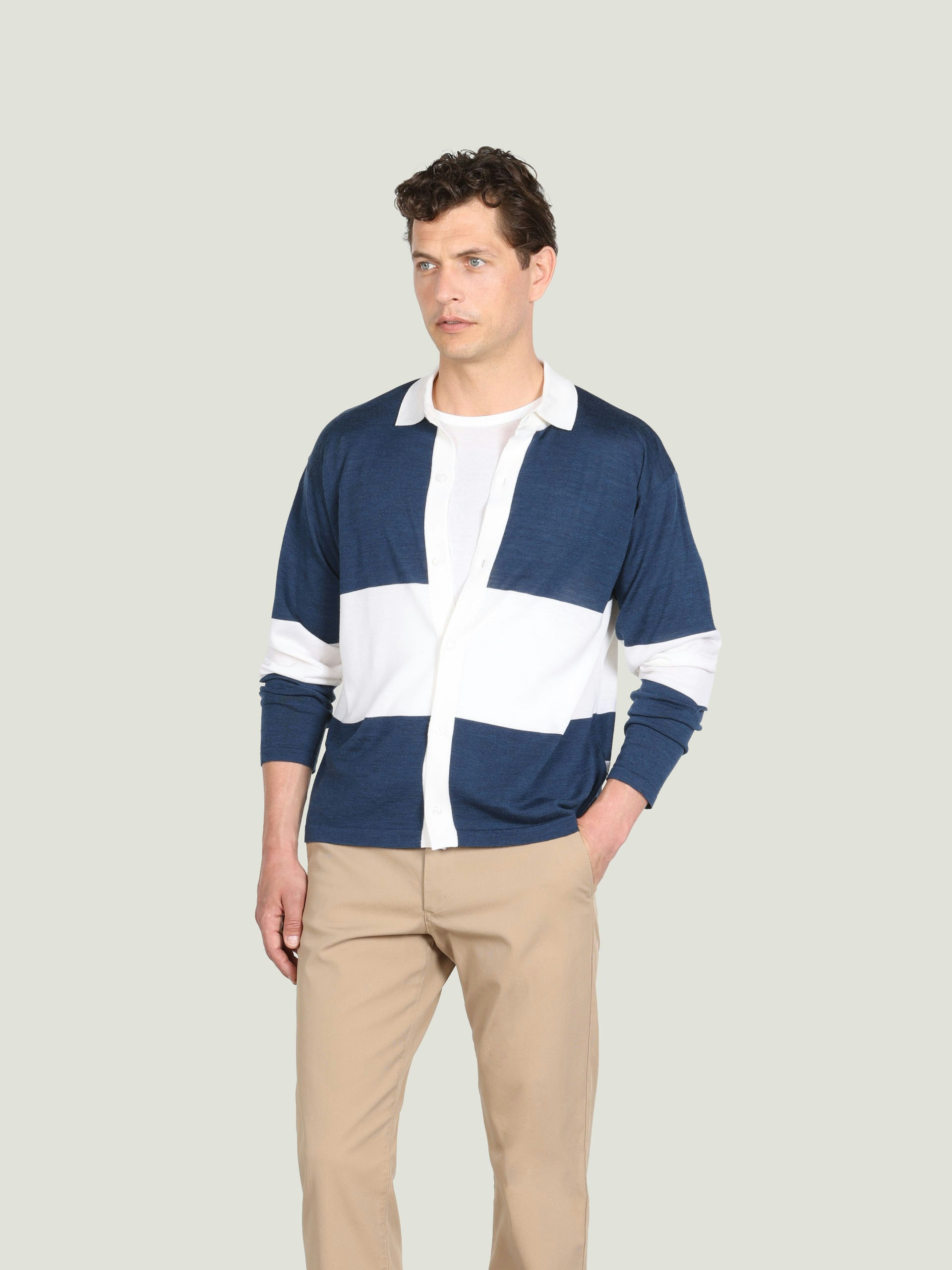 JS x John Smedley - Extra Fine Merino Wool Shirt | John Smedley