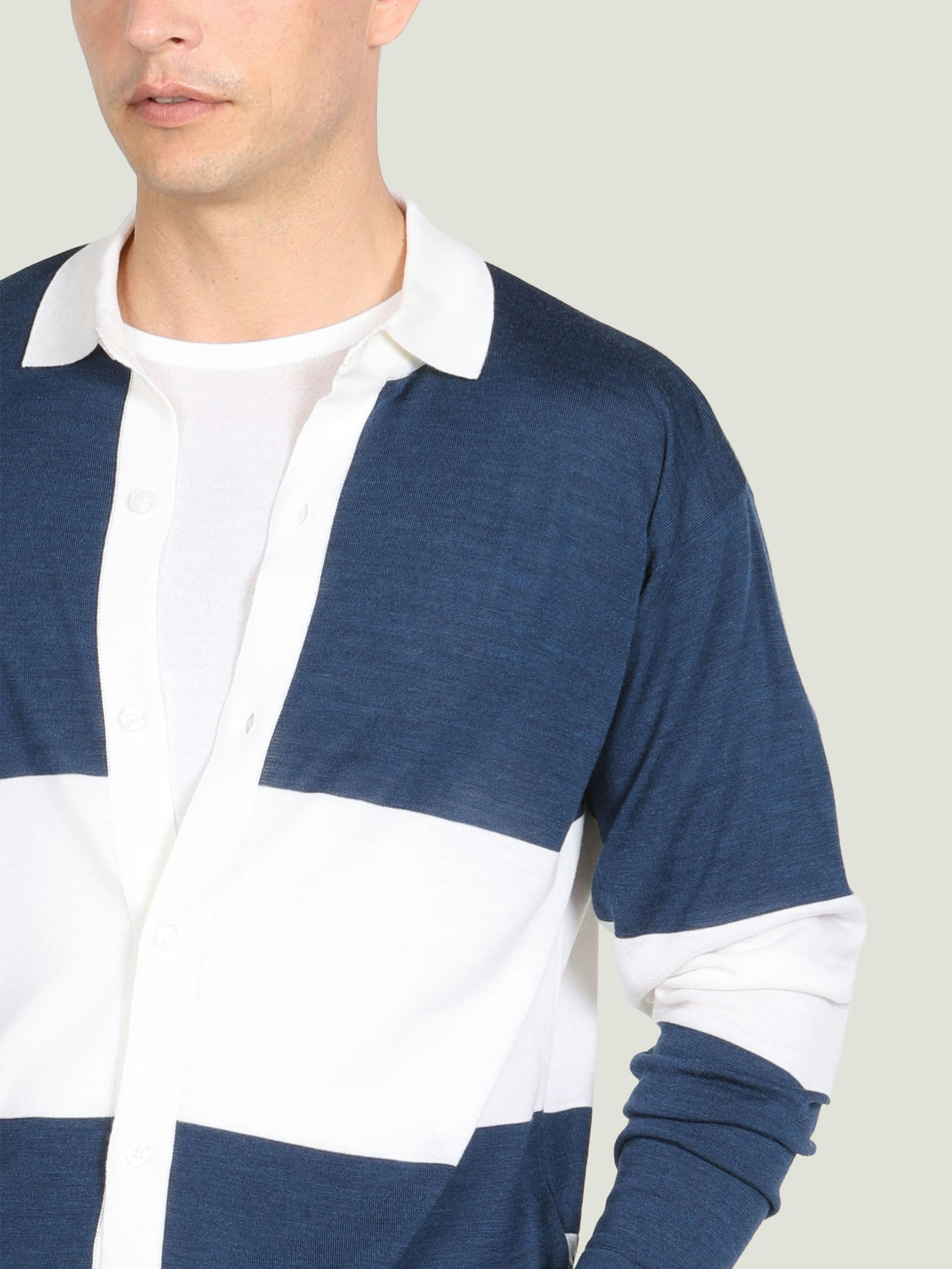 JS x John Smedley - Extra Fine Merino Wool Shirt | John Smedley