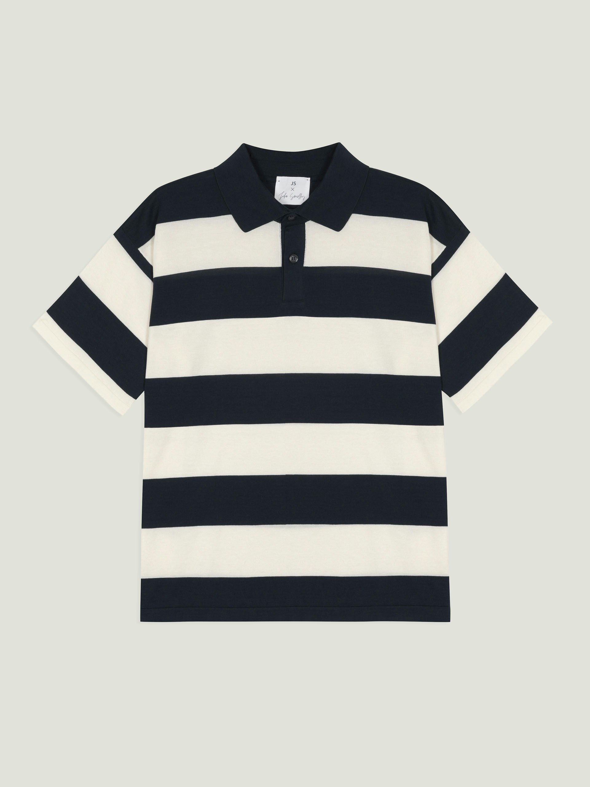 JS x John Smedley - Sea Island Cotton Polo Shirt | John Smedley