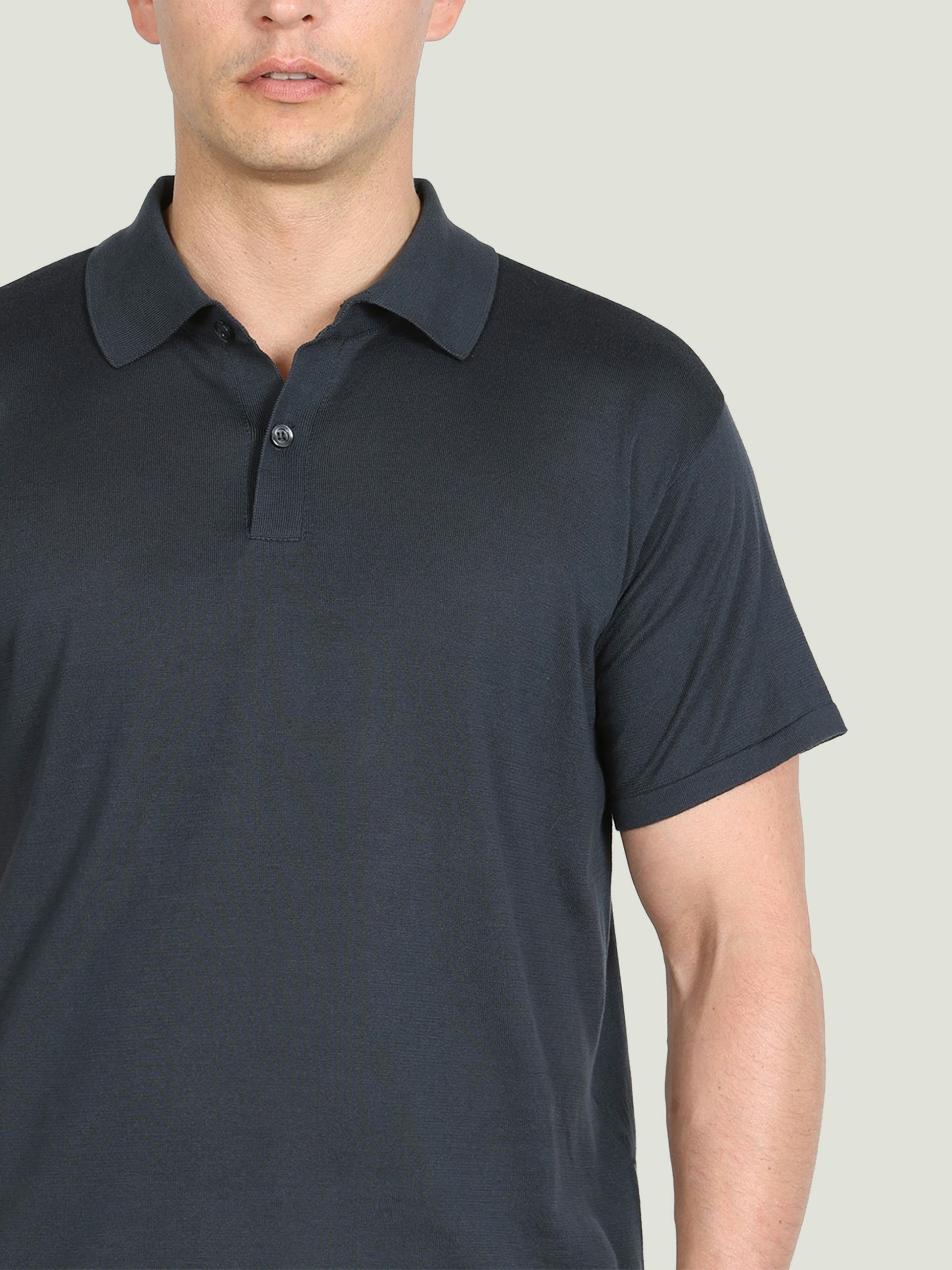JS x John Smedley - Sea Island Cotton Polo Shirt | John Smedley