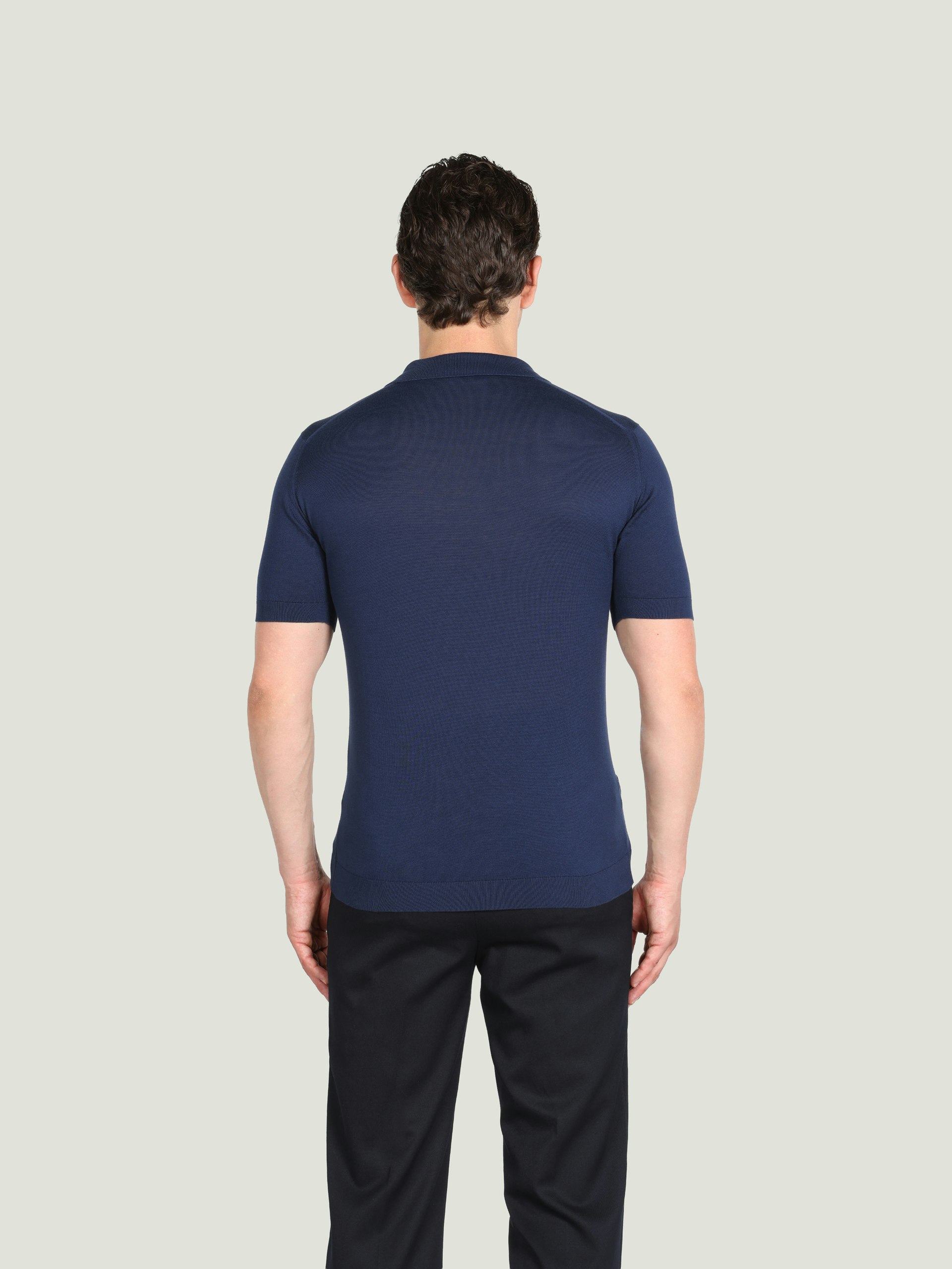 Adrian - John Smedley's Sea Island Cotton Polo Shirt | John Smedley