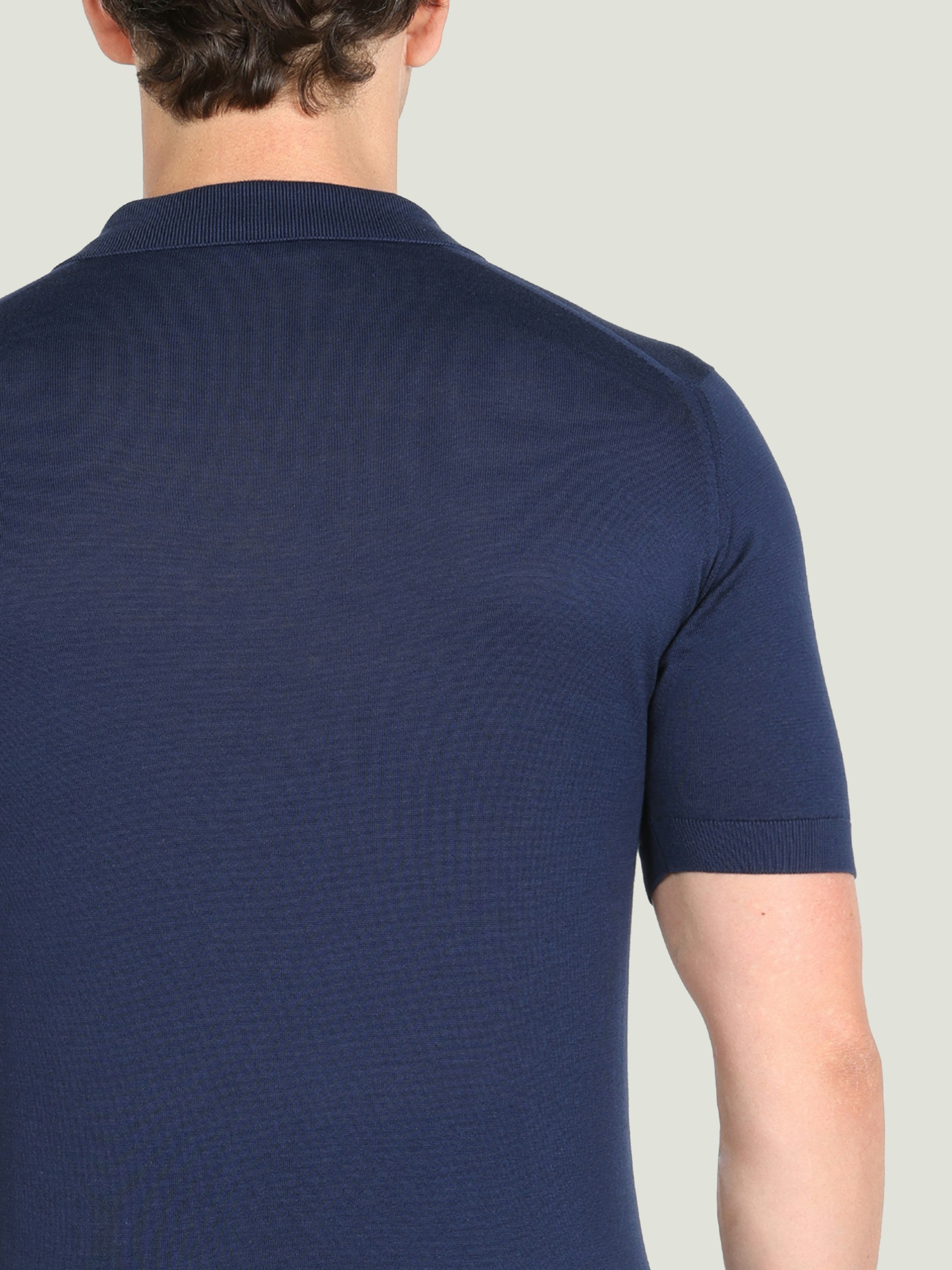 Adrian - John Smedley's Sea Island Cotton Polo Shirt | John Smedley