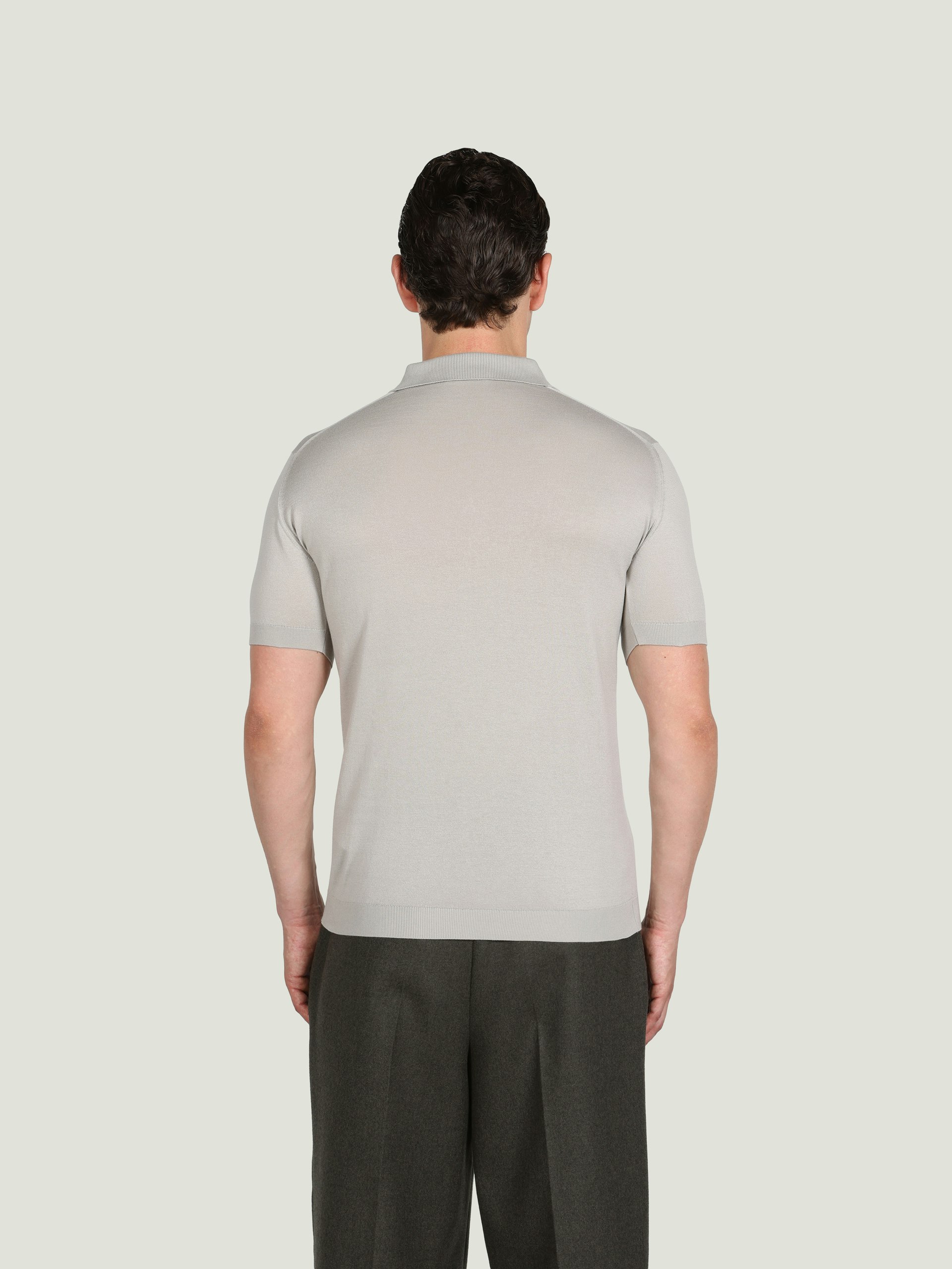Adrian - John Smedley's Sea Island Cotton Polo Shirt | John Smedley