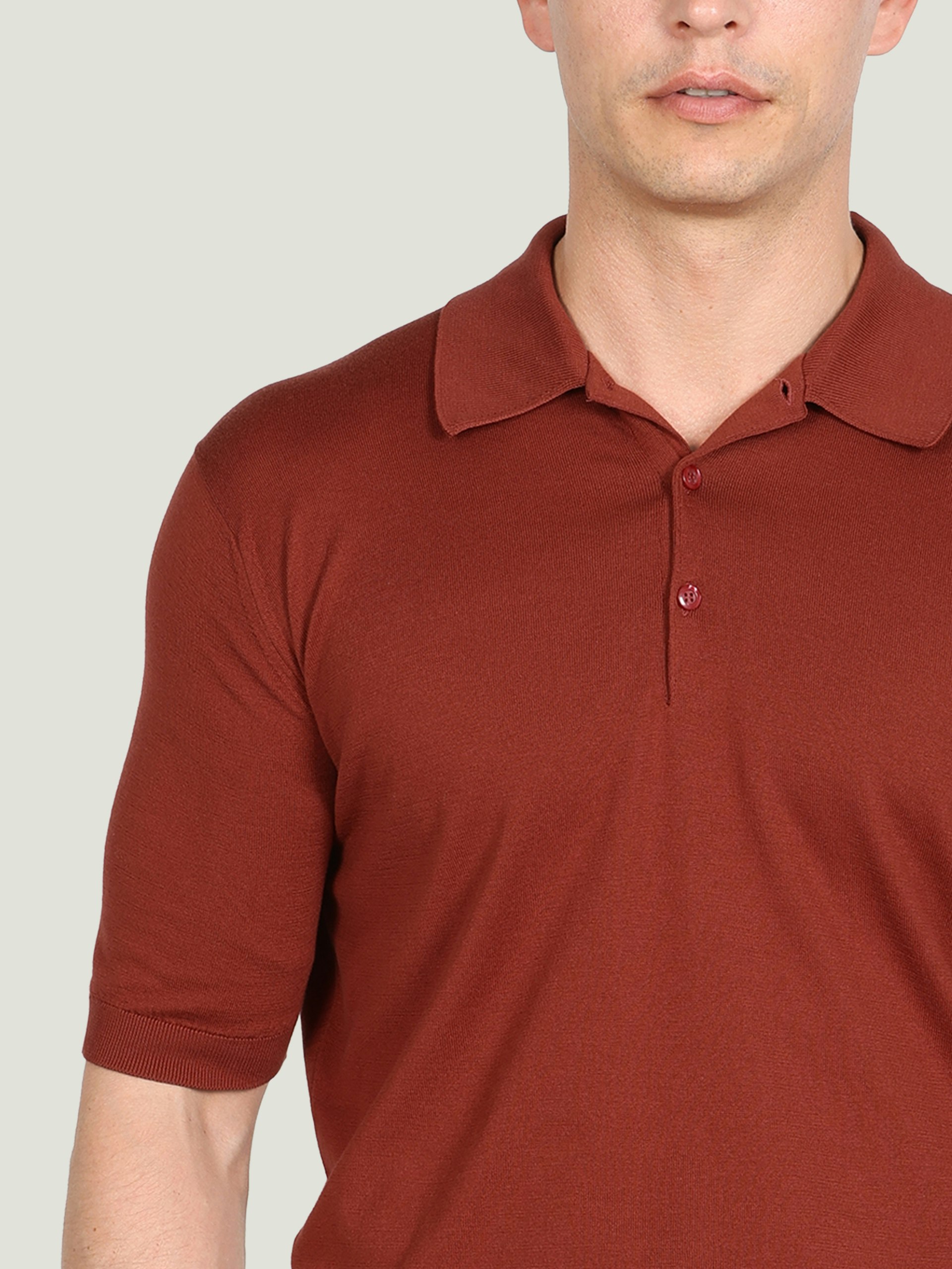 Isis - John Smedley Sea Island Cotton Polo Shirt | John Smedley