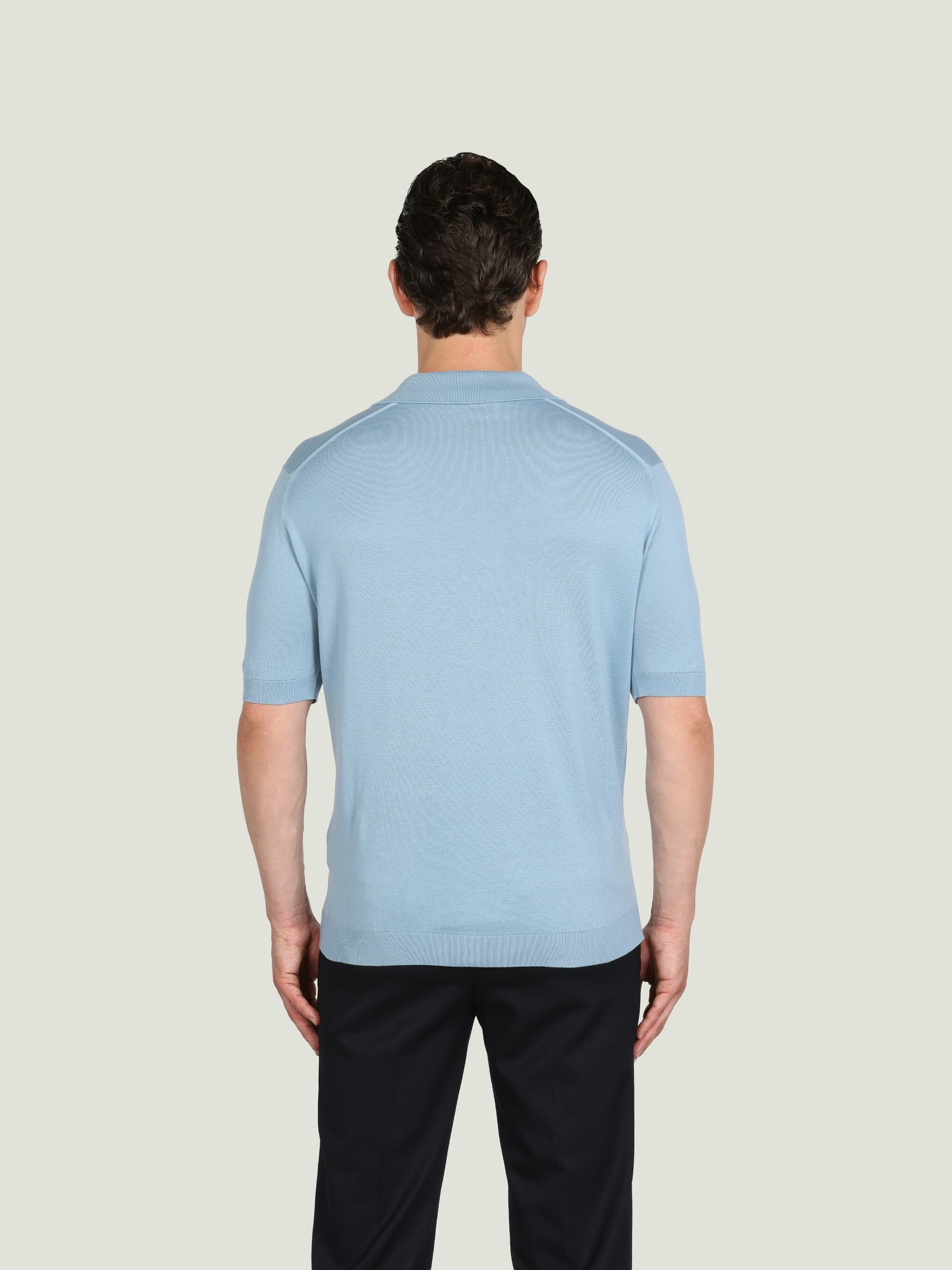 Oakman - John Smedley's Sea Island Cotton Polo Shirt | John Smedley