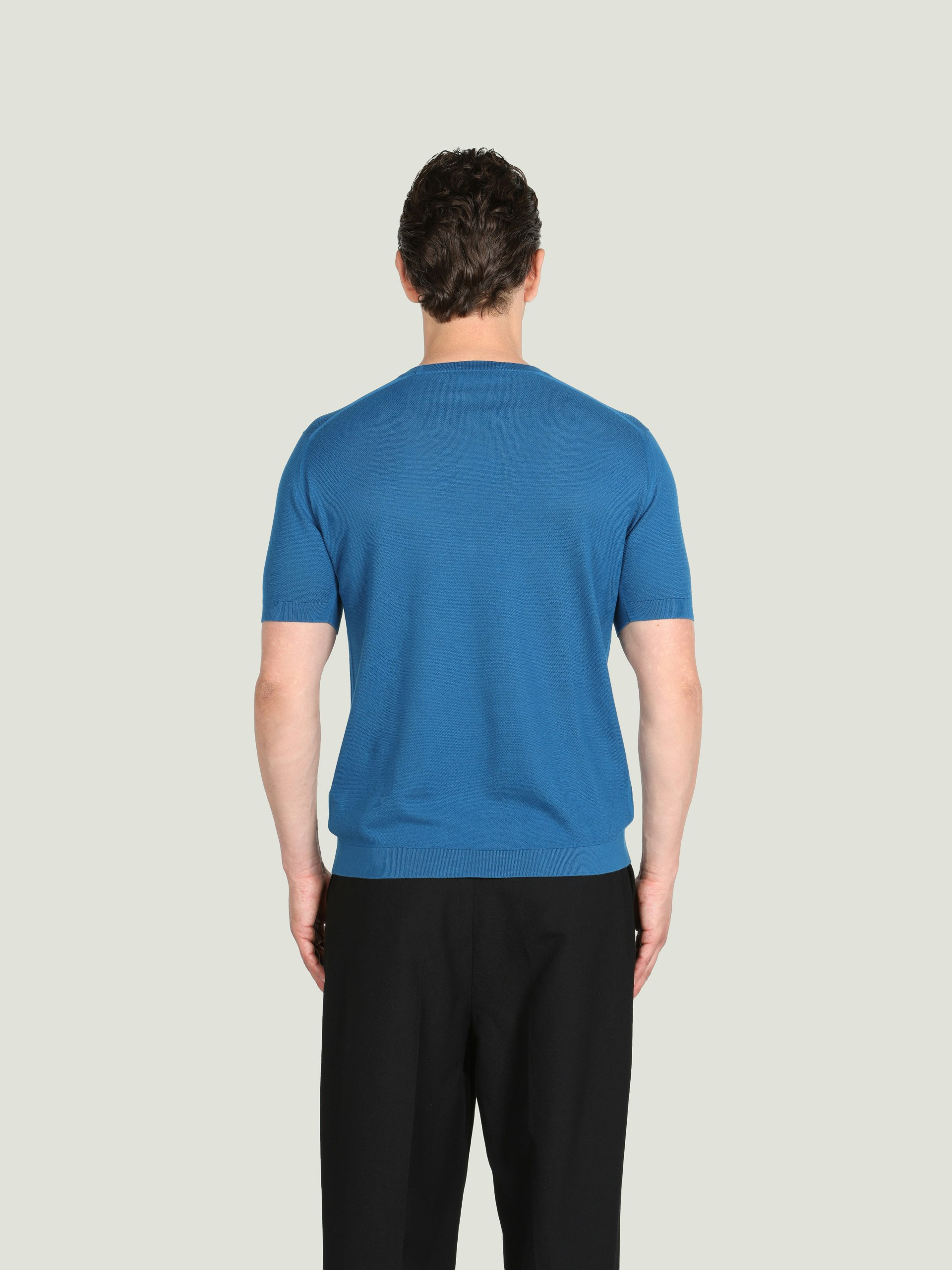 Park - John Smedley's Sea Island Cotton T-Shirt | John Smedley