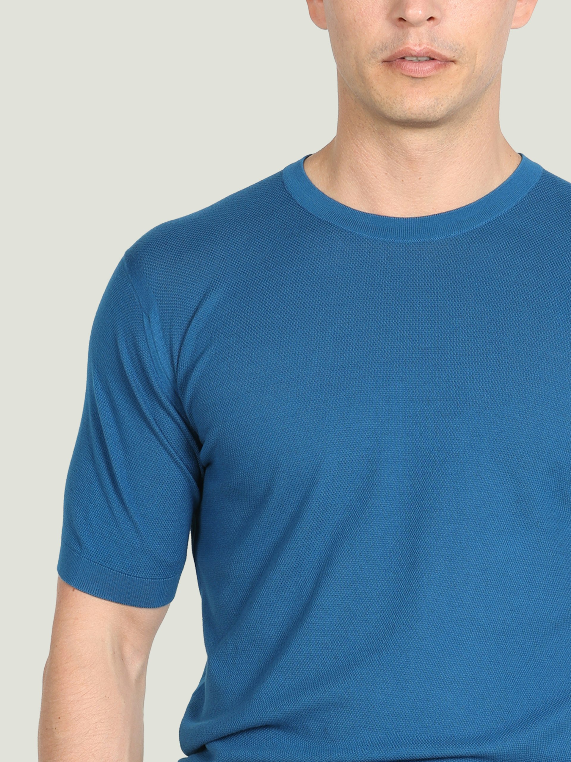 Park - John Smedley's Sea Island Cotton T-Shirt | John Smedley