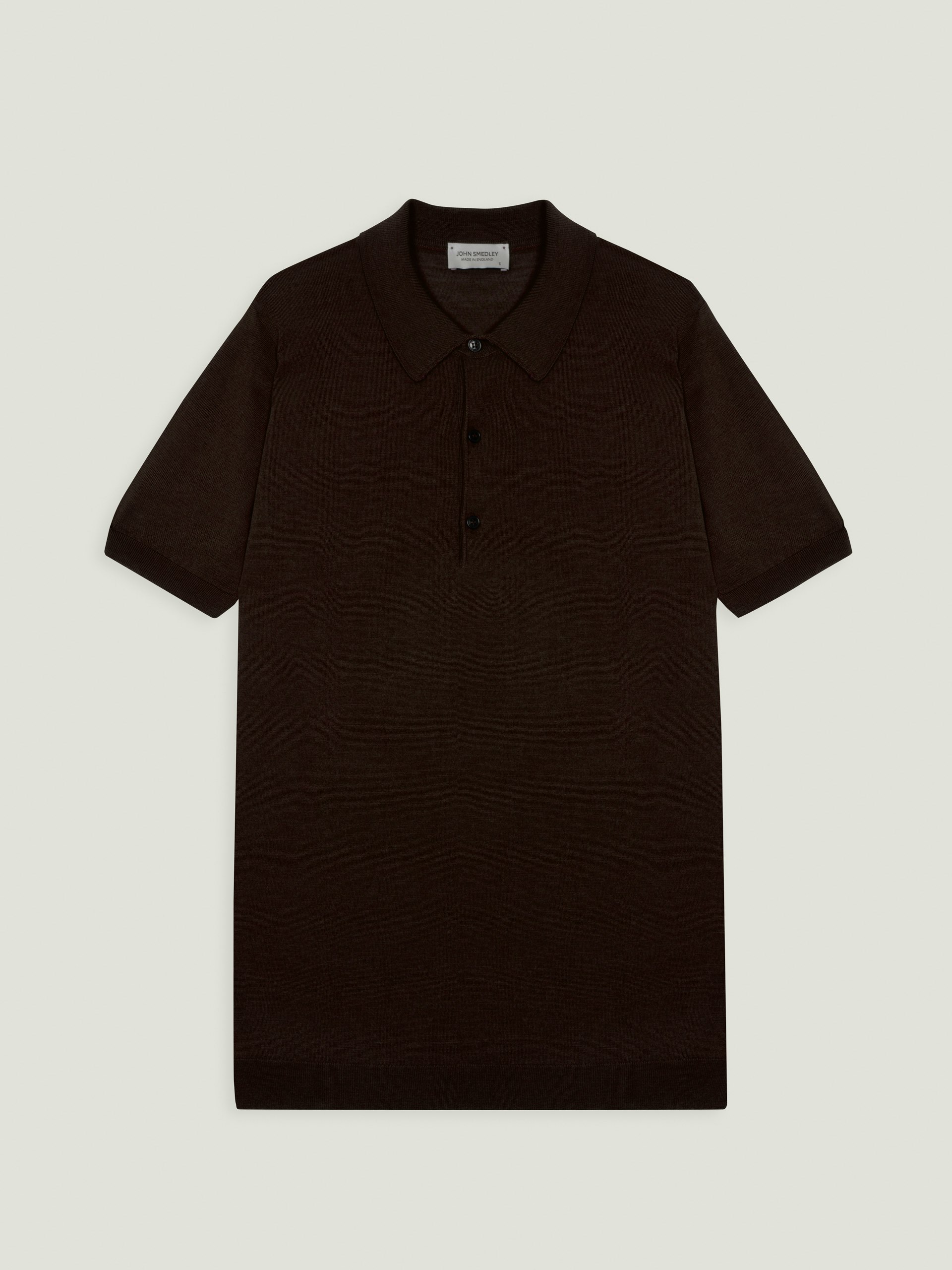 Macloud - Extra Fine Merino Wool Knitted Polo Shirt | John Smedley