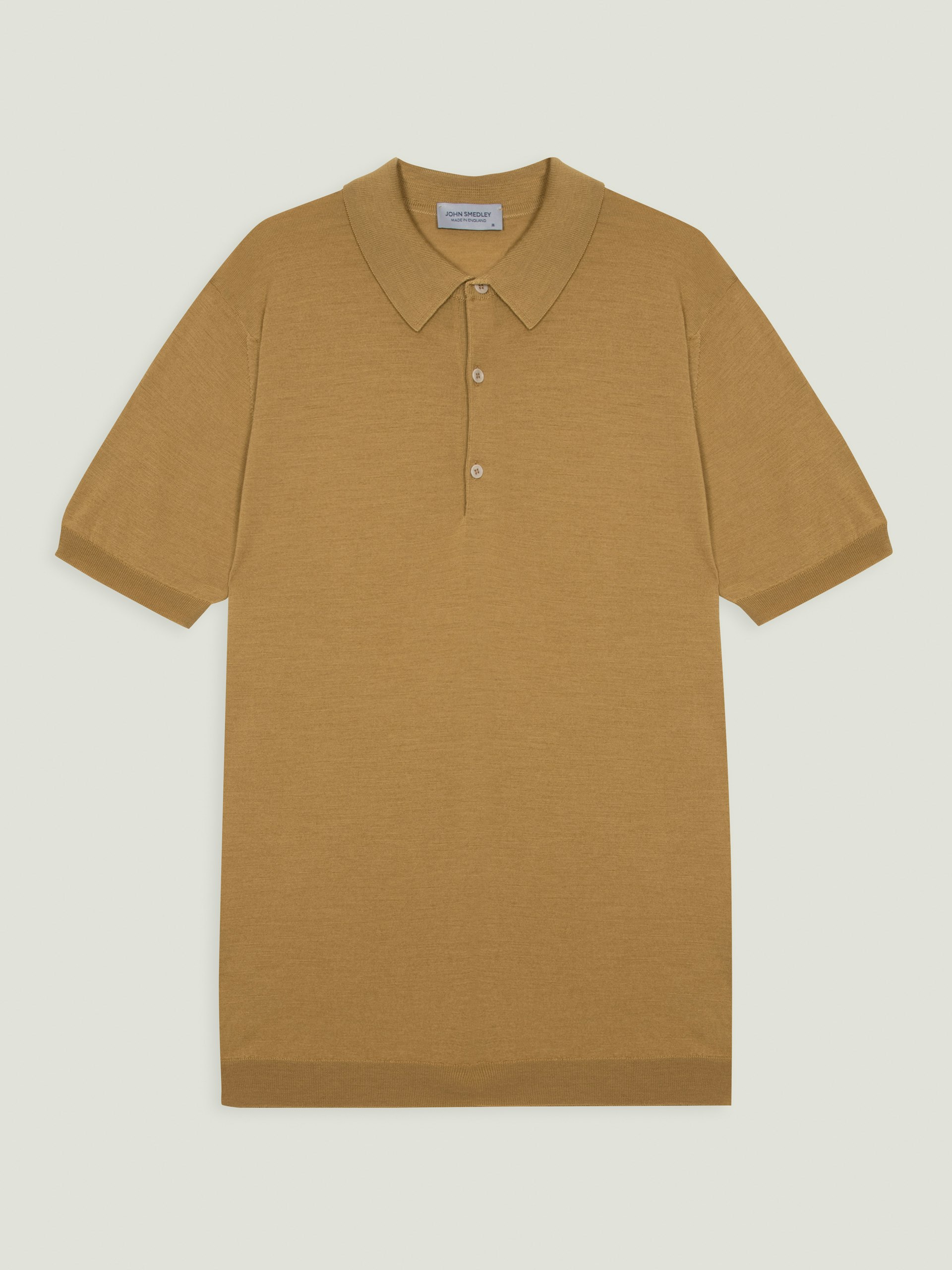 Macloud - Extra Fine Merino Wool Knitted Polo Shirt | John Smedley
