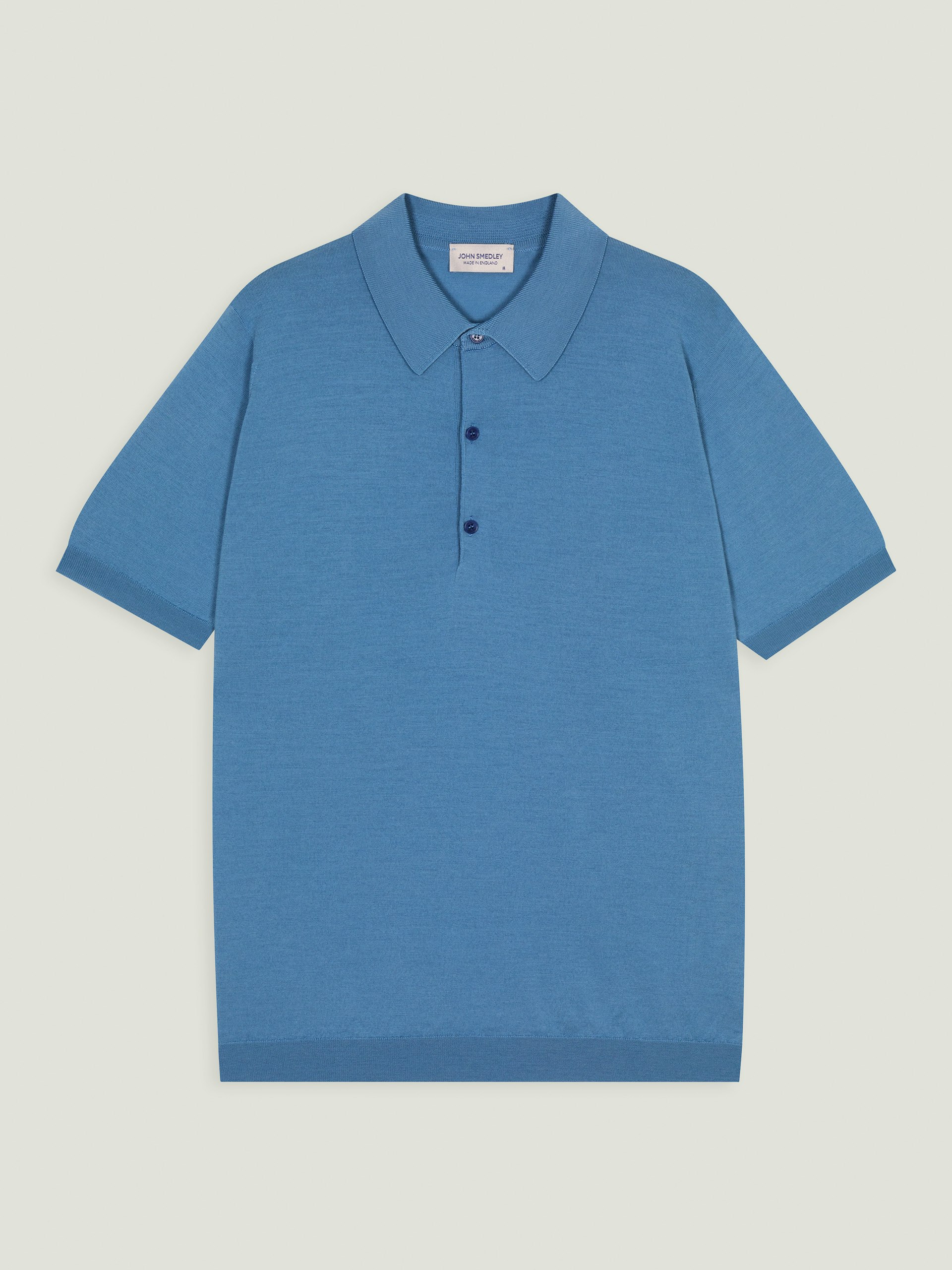 Men's Polo Shirts | Sea Island Cotton & Merino Wool | John Smedley