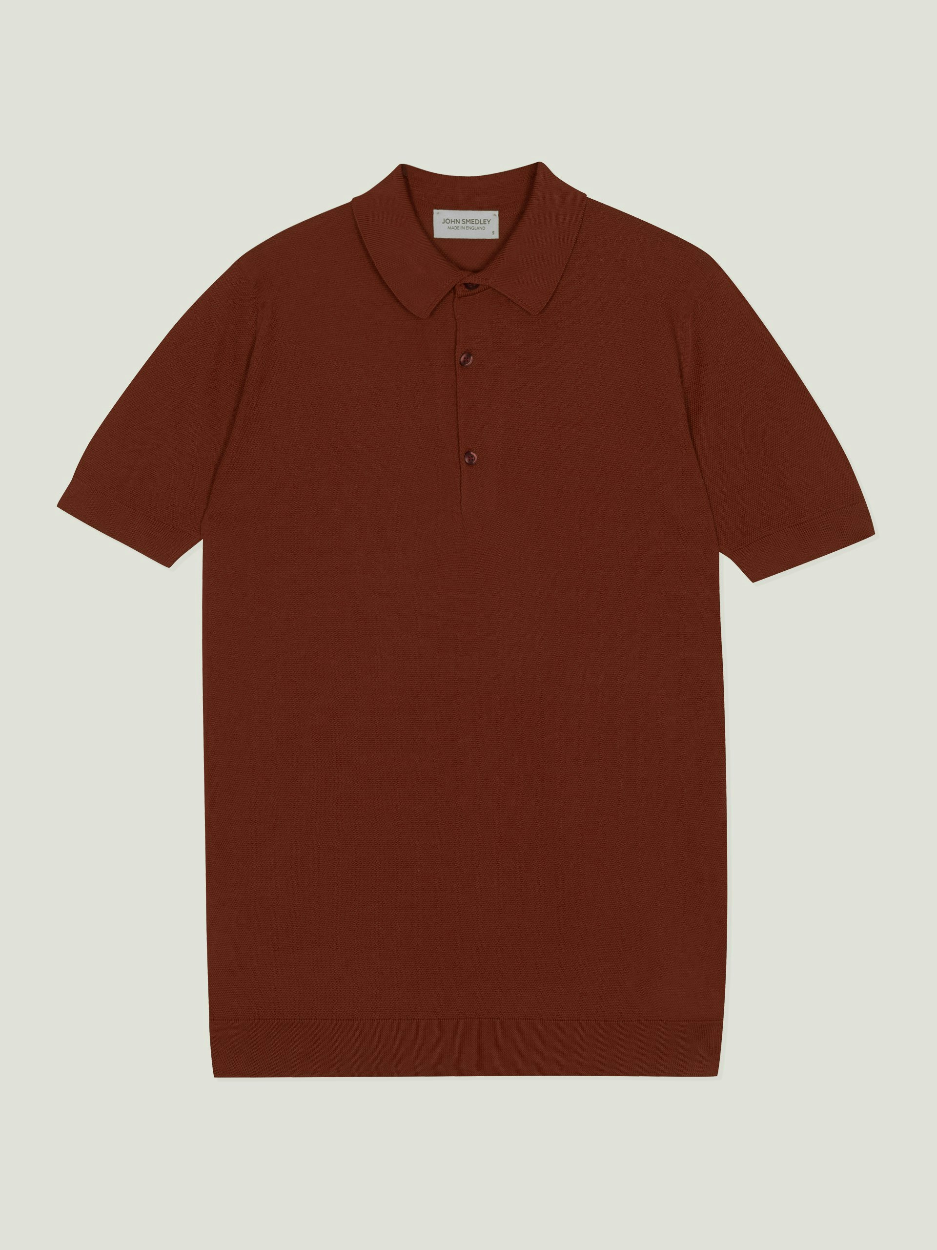 Oakman - John Smedley's Sea Island Cotton Polo Shirt | John Smedley