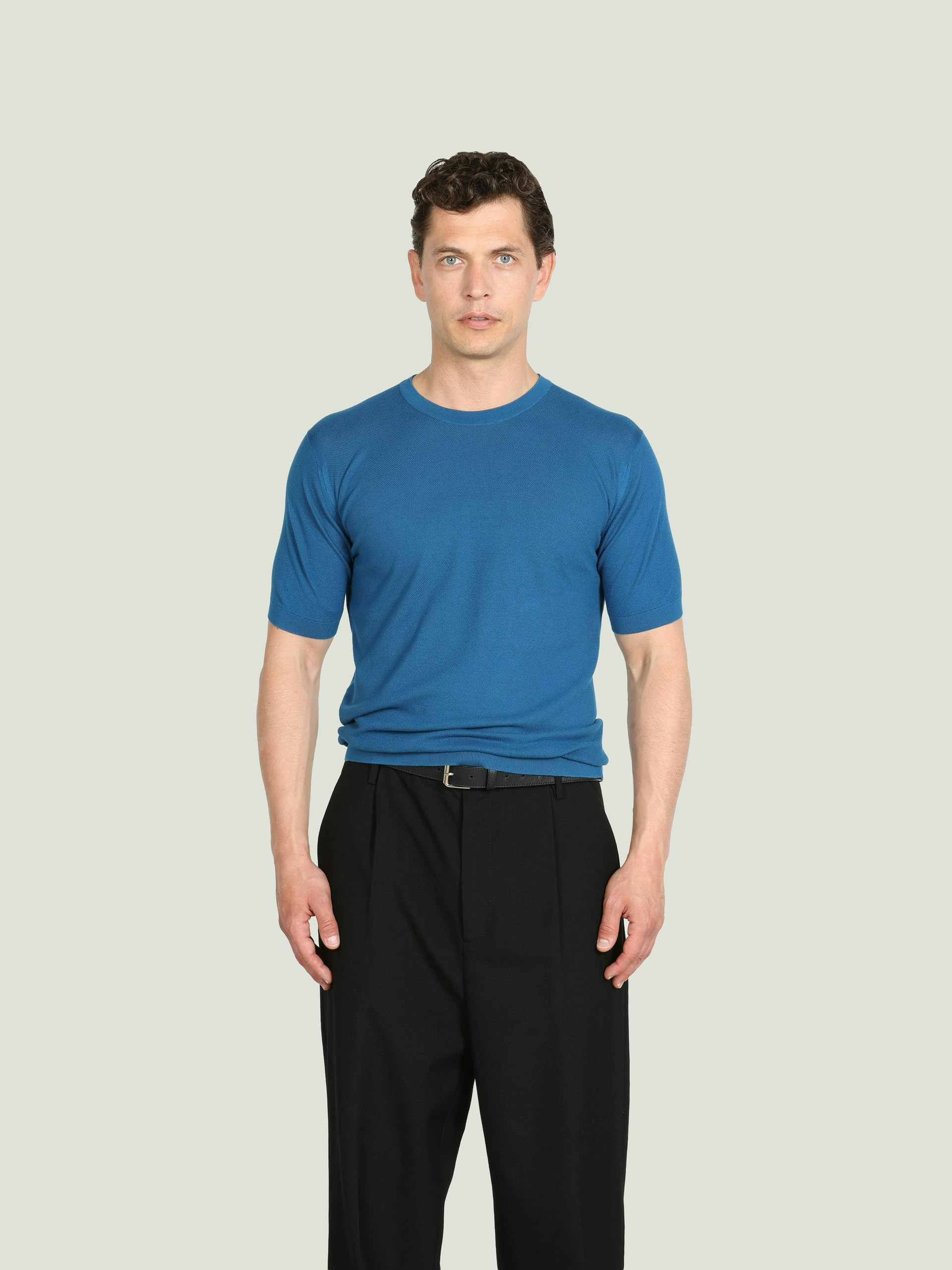 Park - John Smedley's Sea Island Cotton T-Shirt | John Smedley