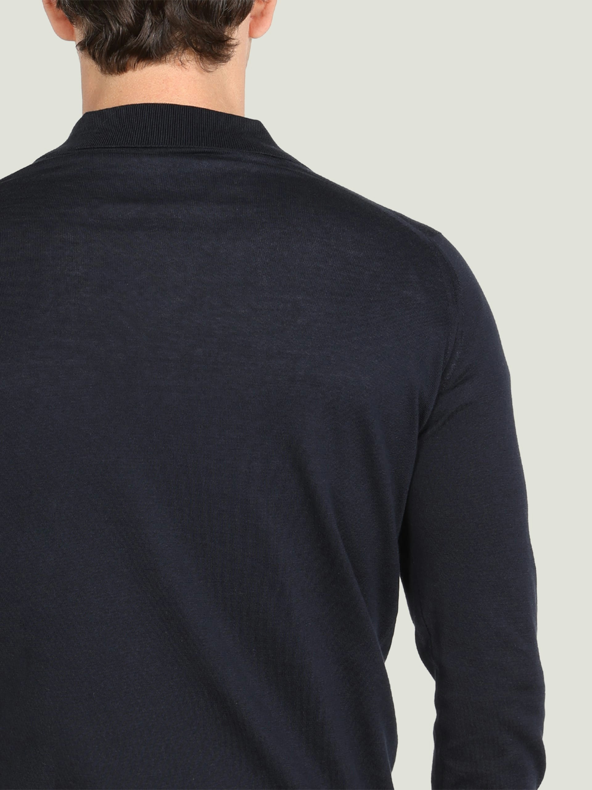Finchley - John Smedley's Sea Island Cotton Polo Shirt | John Smedley