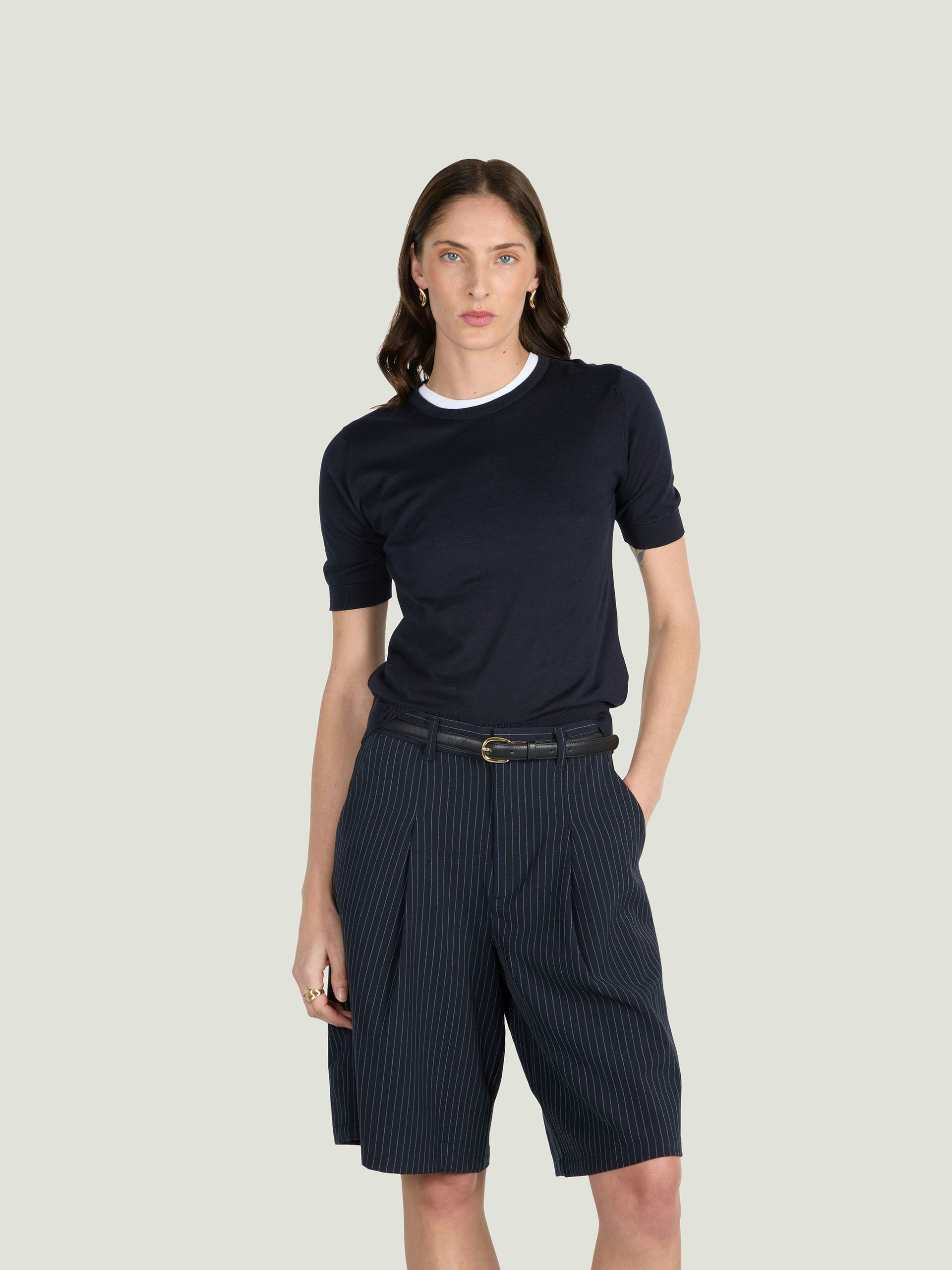 Nell - John Smedley's Sea Island Cotton T-Shirt | John Smedley