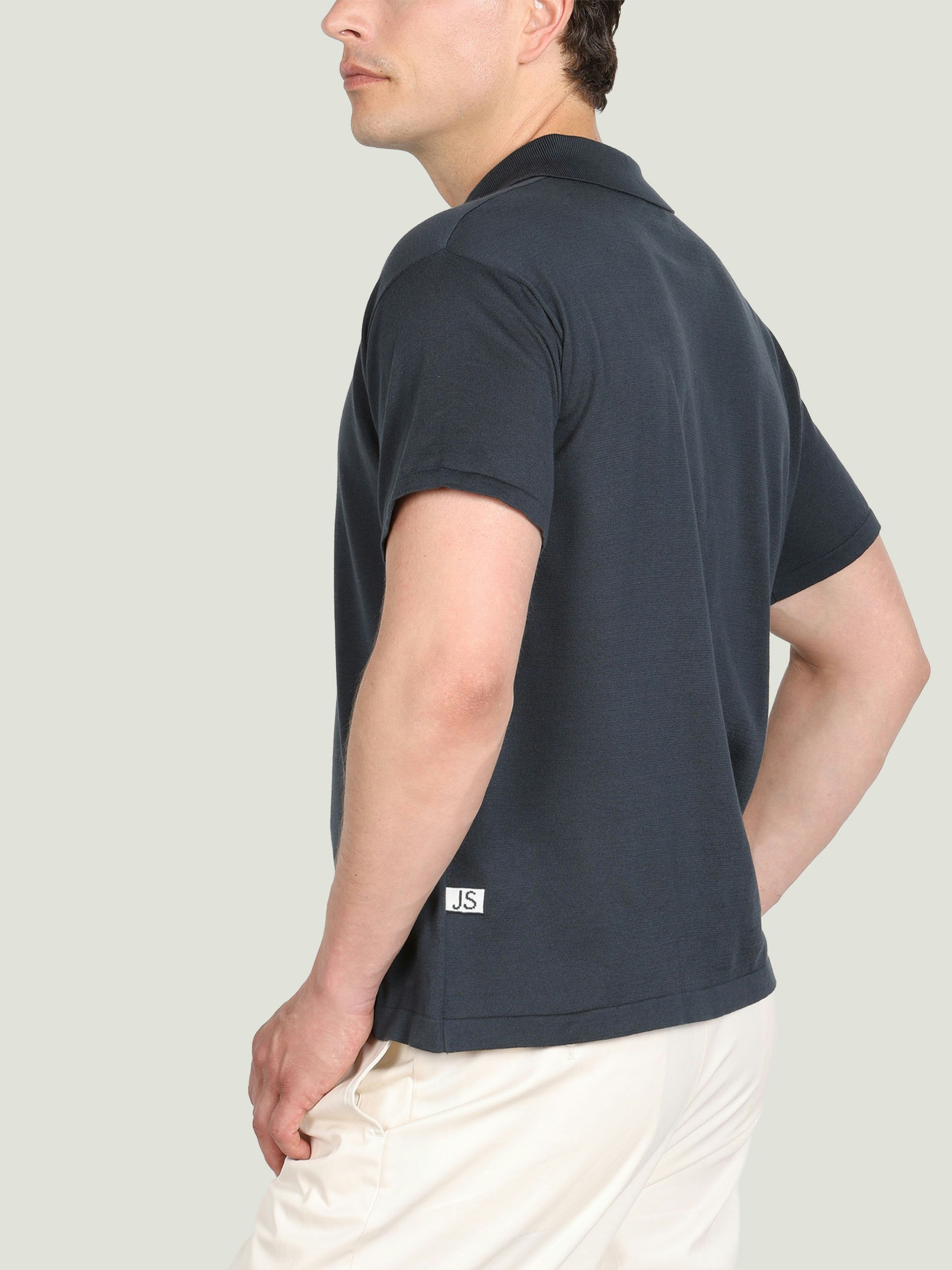 トップス Smedley Sea  Cotton fragment JS x John Smedley - Sea Island Cotton Polo Shirt | John Smedley