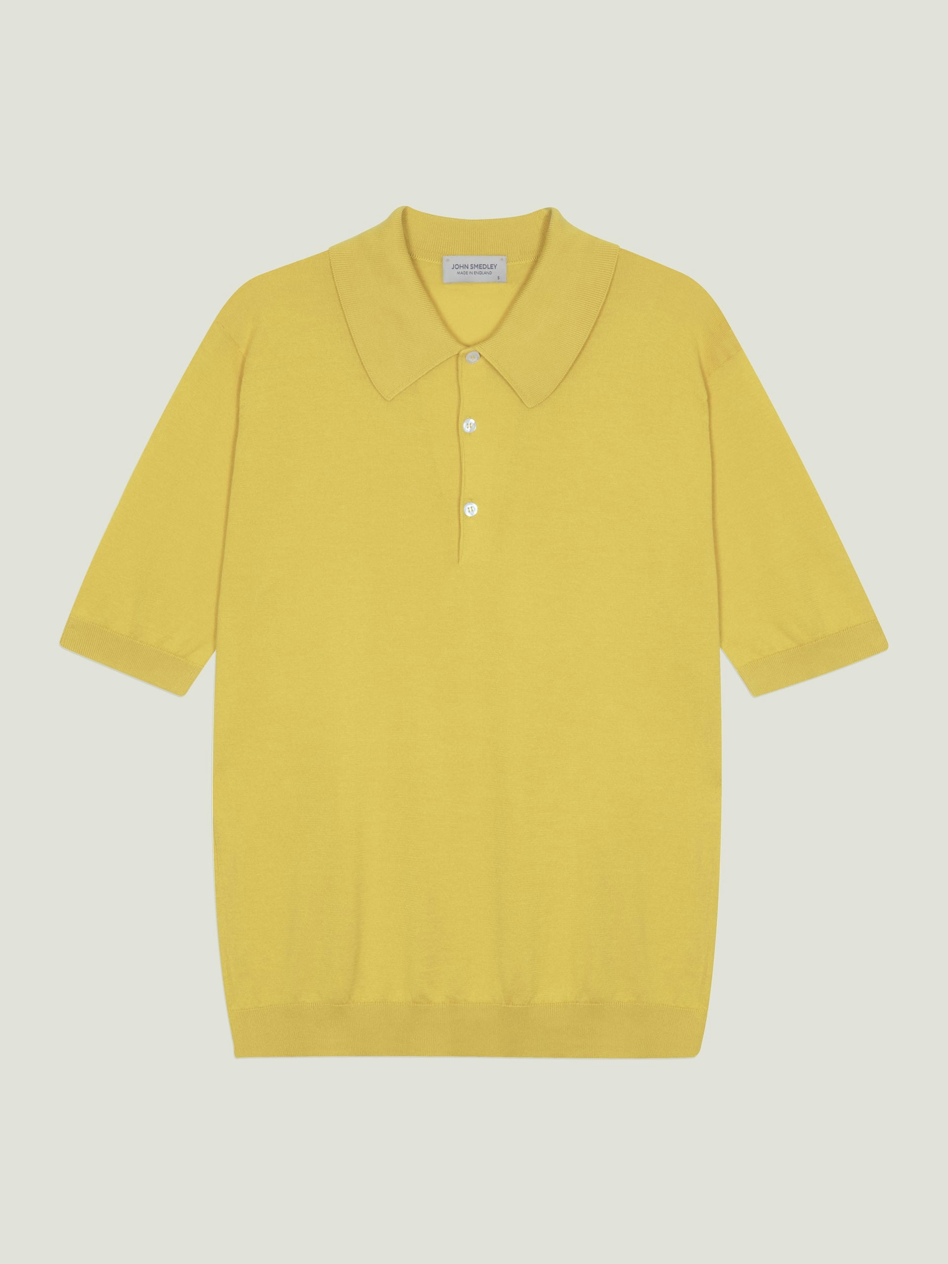 Isis - John Smedley Sea Island Cotton Polo Shirt | John Smedley