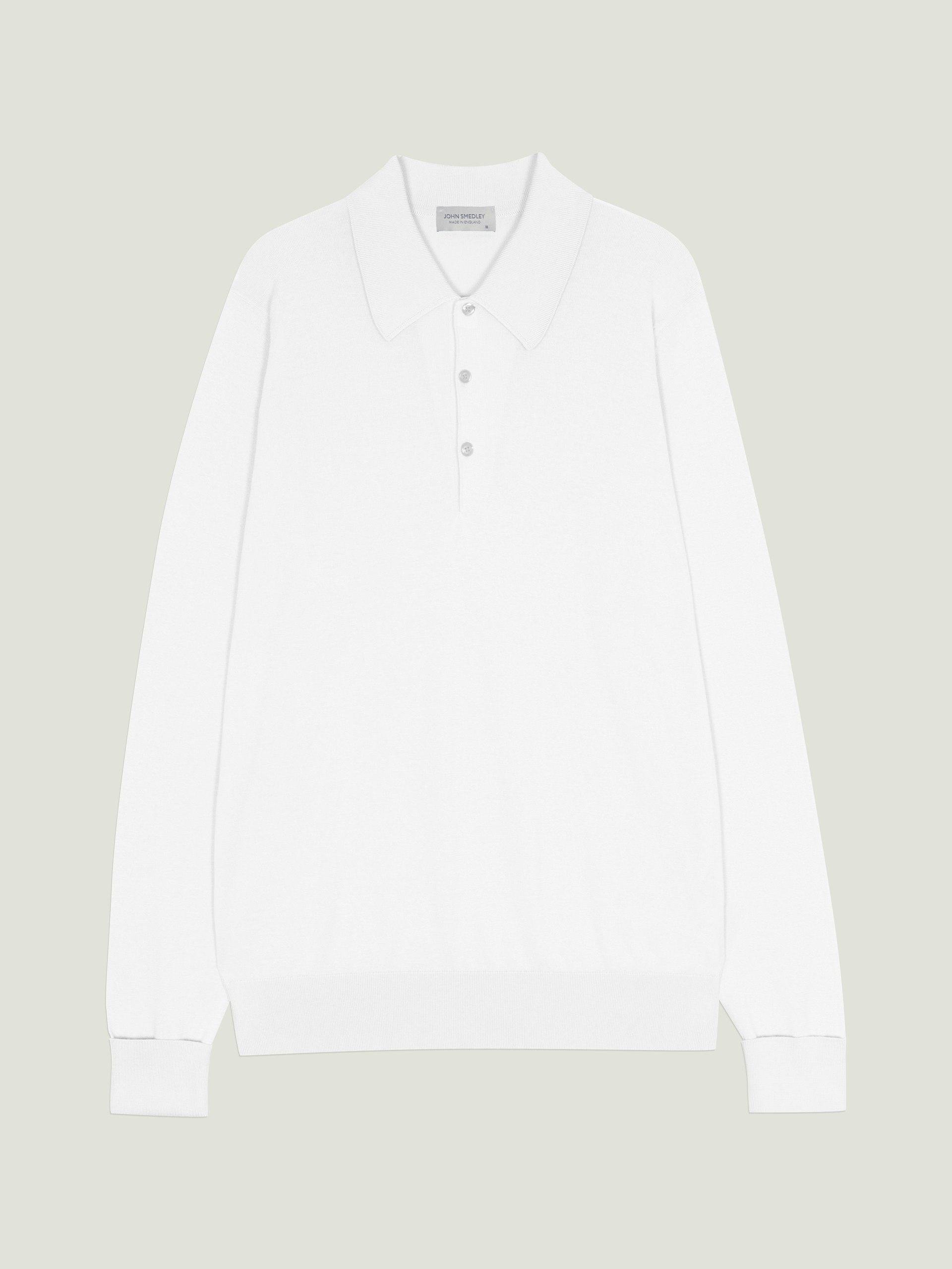 Finchley - John Smedley's Sea Island Cotton Polo Shirt | John Smedley
