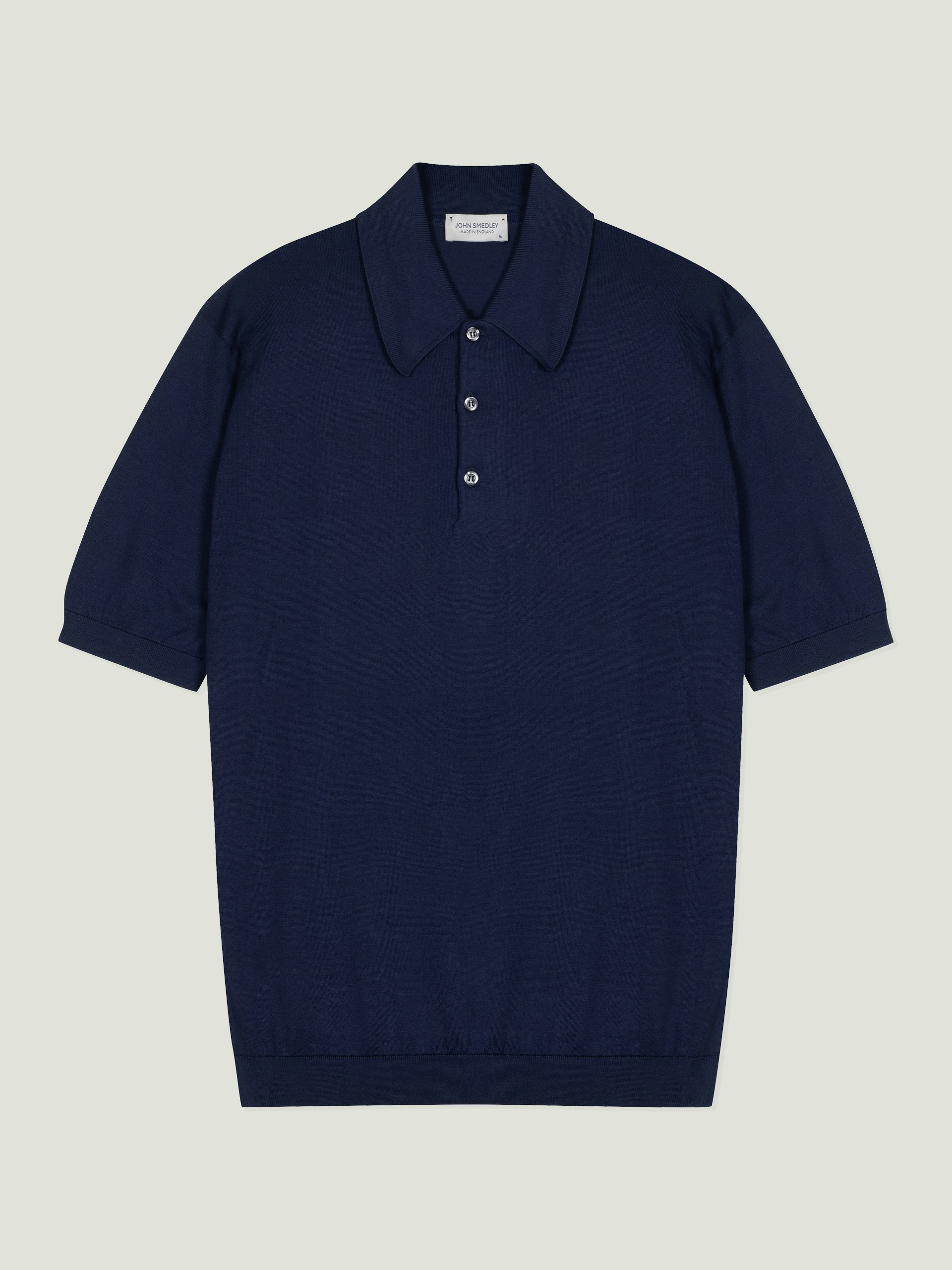 Oakman - John Smedley's Sea Island Cotton Polo Shirt | John Smedley