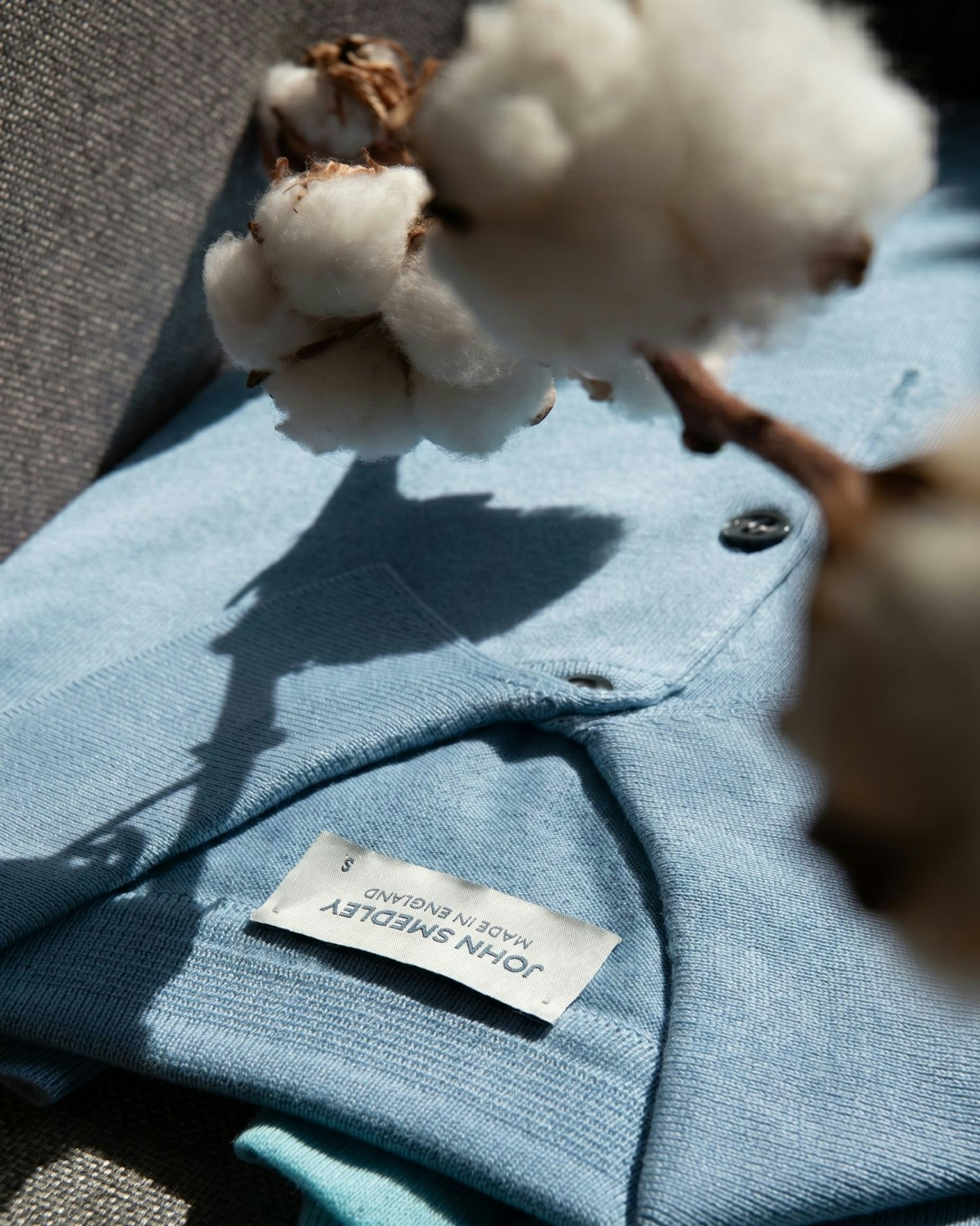 Finchley - John Smedley's Sea Island Cotton Polo Shirt | John Smedley
