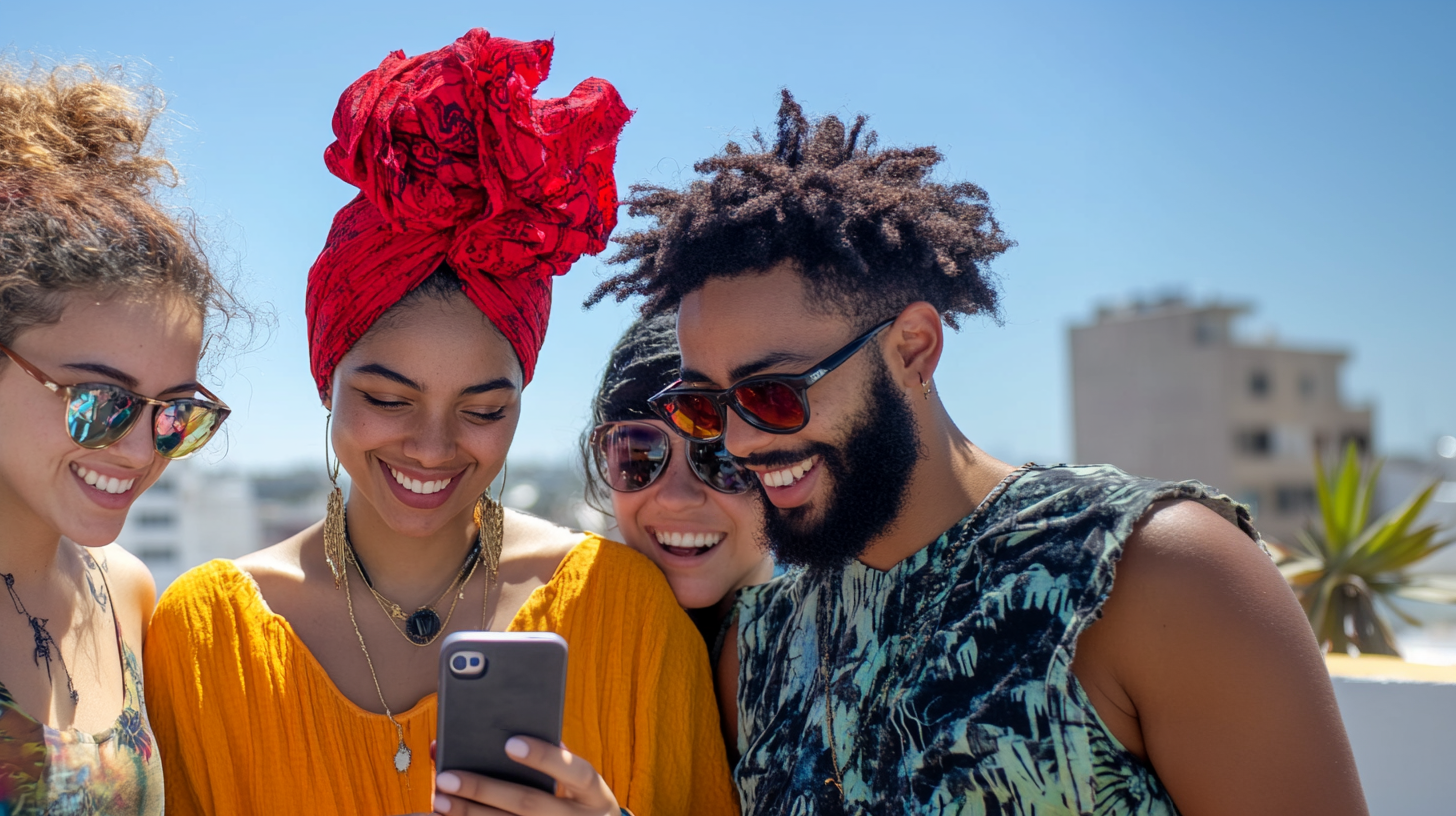 Break free from boundaries and roam internationally.