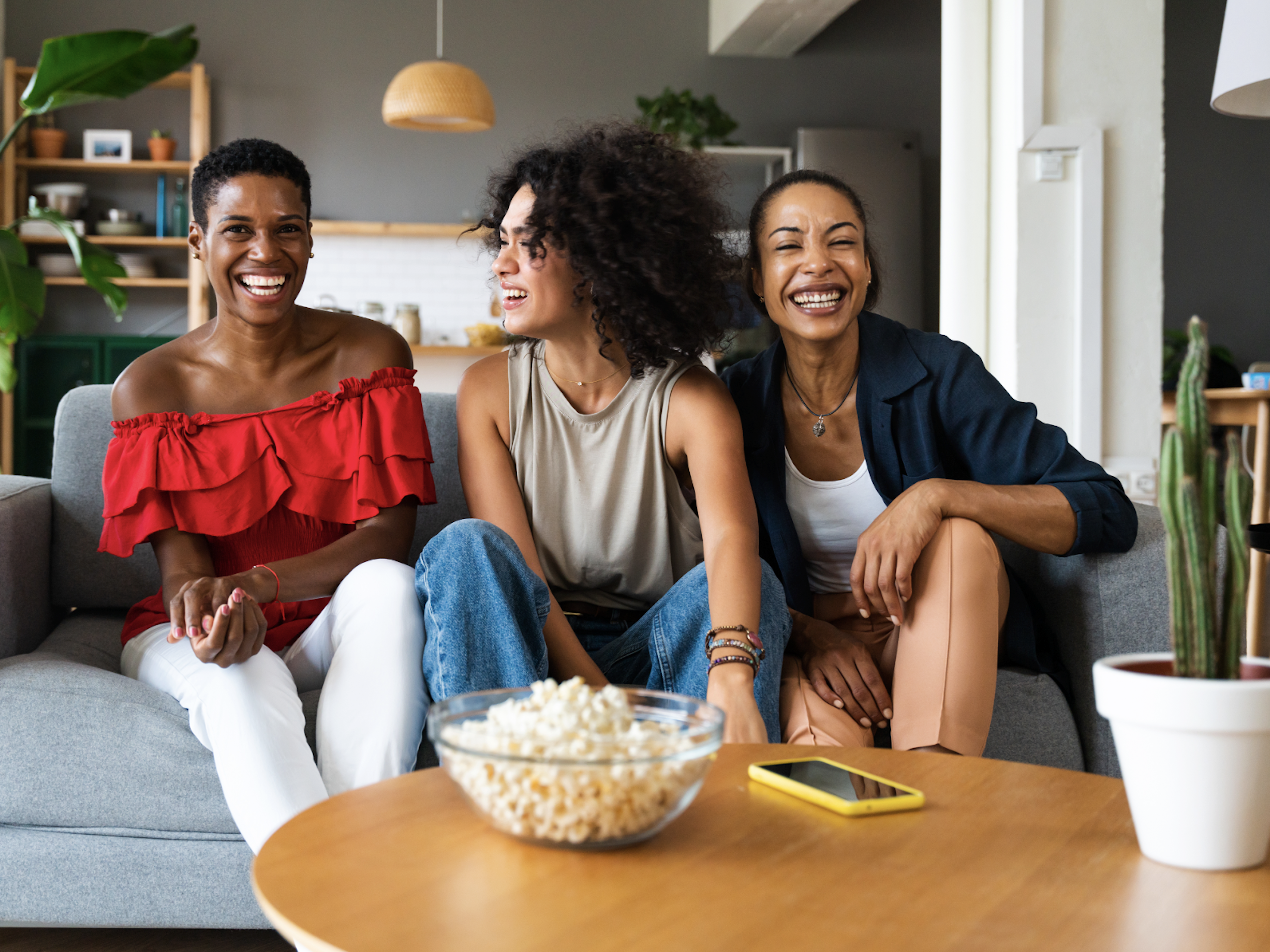 watching tv with gig-speed