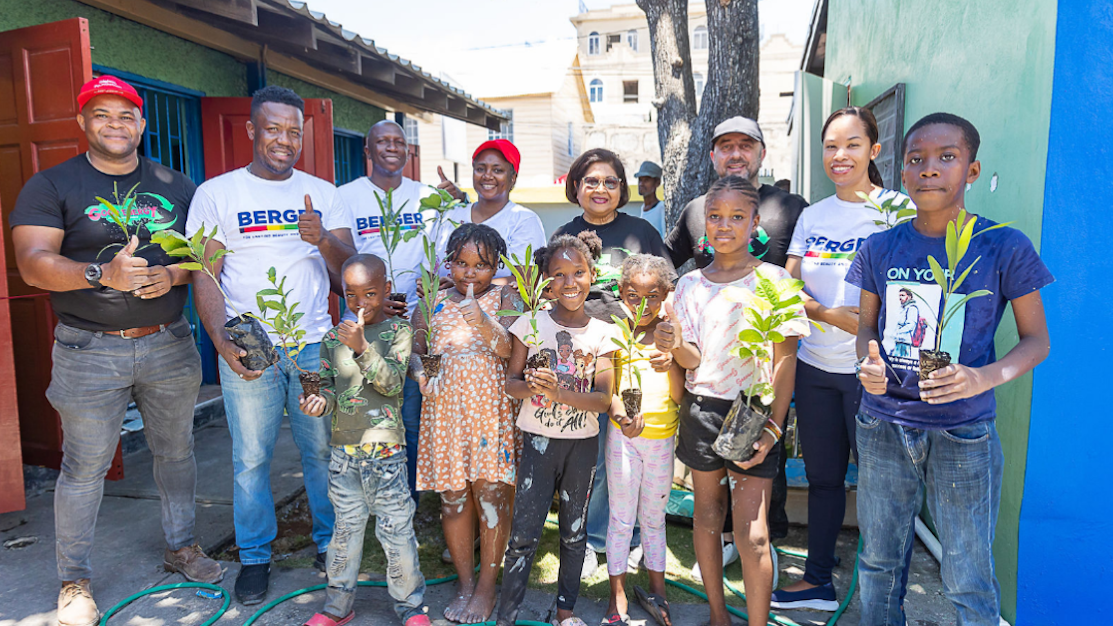 tree planting for labour day
