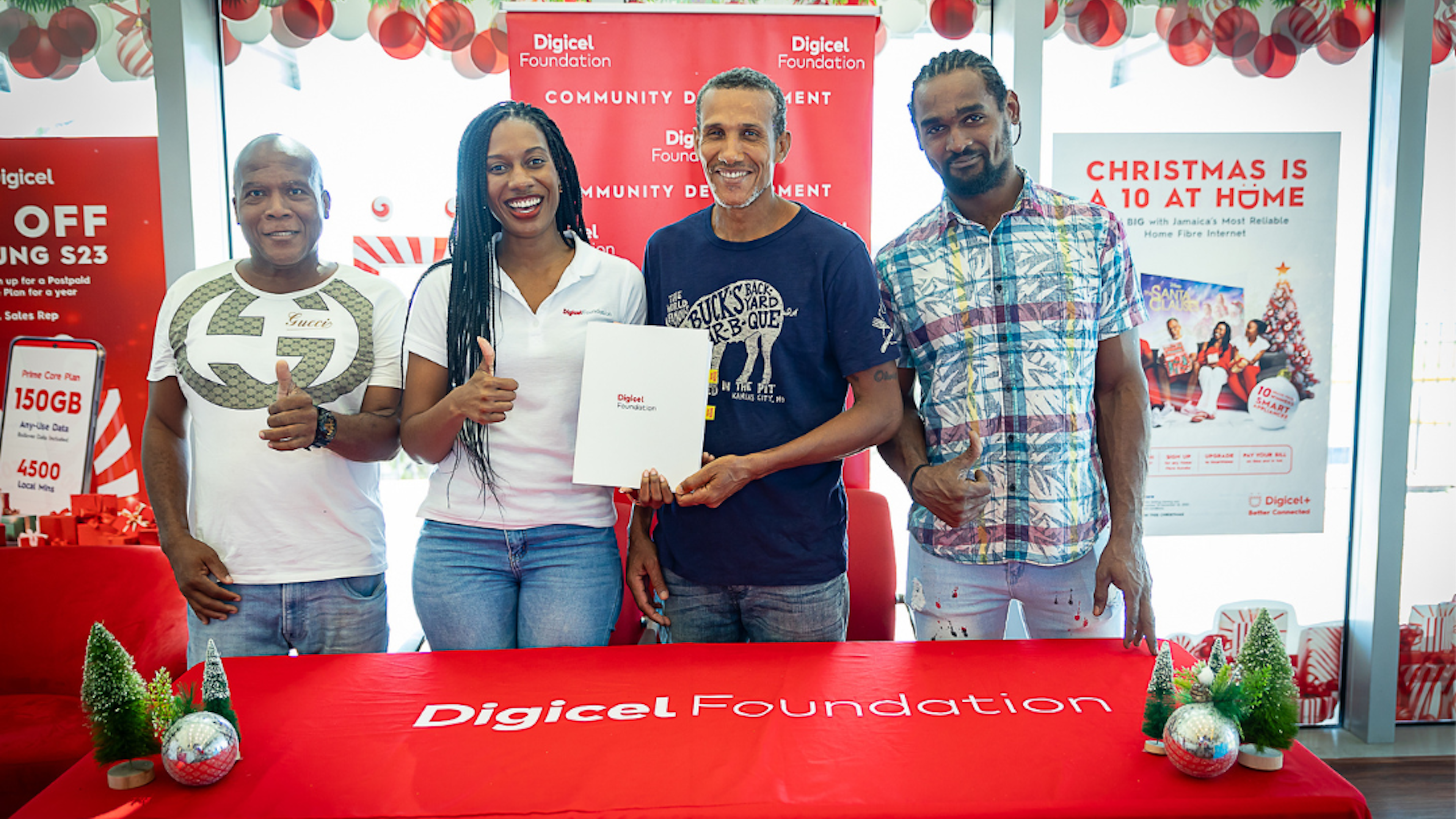 good energy grants handover with jodi