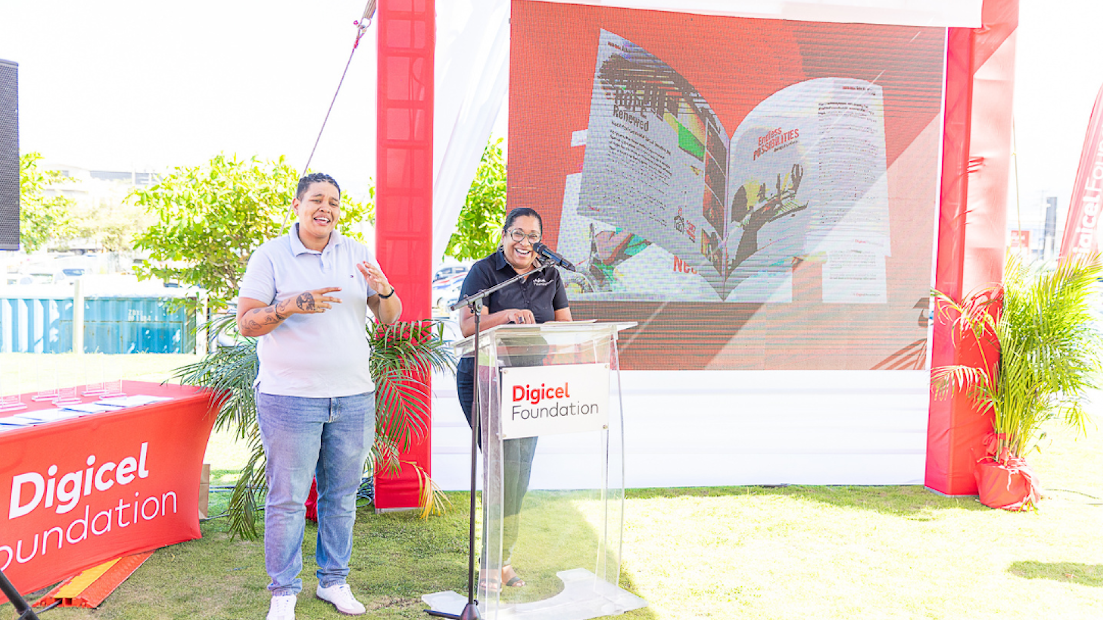 Charmaine at Annual Report Launch