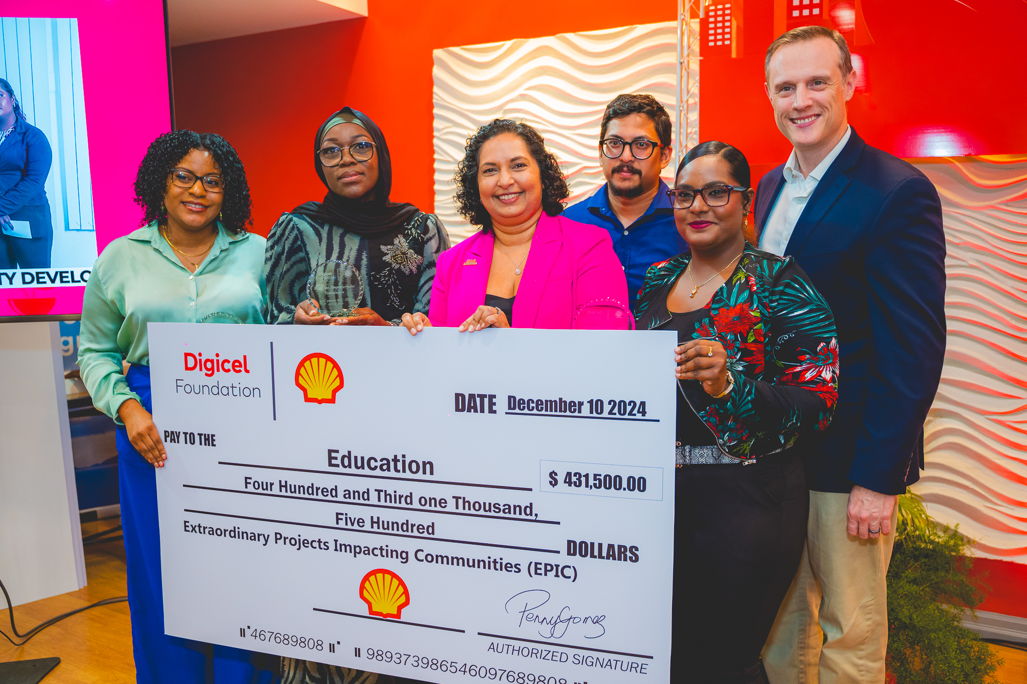 NGO receiving funding