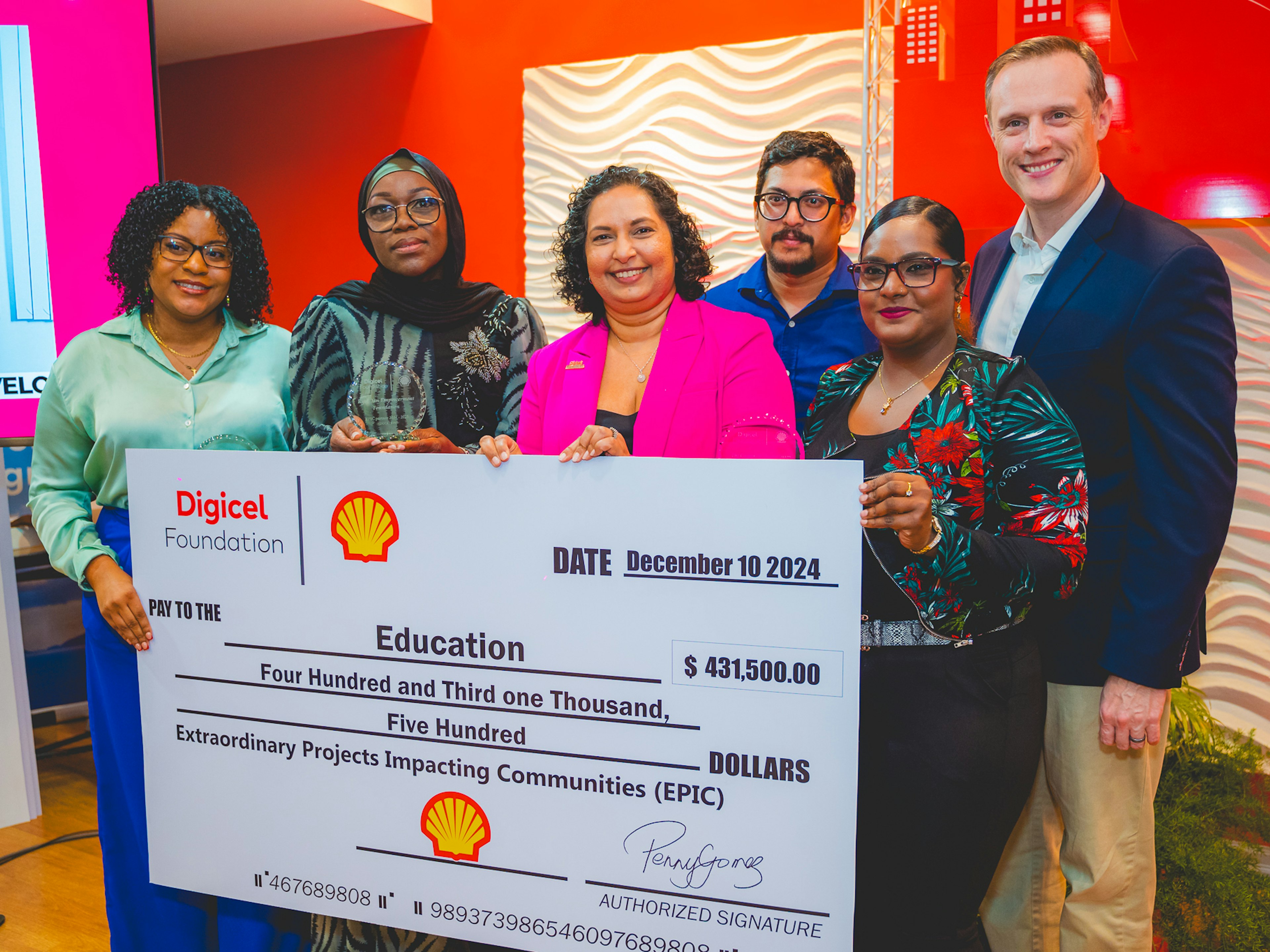 NGO receiving funding