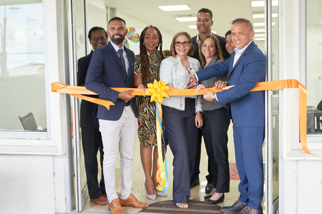 stakeholders cut ribbon to new clinic