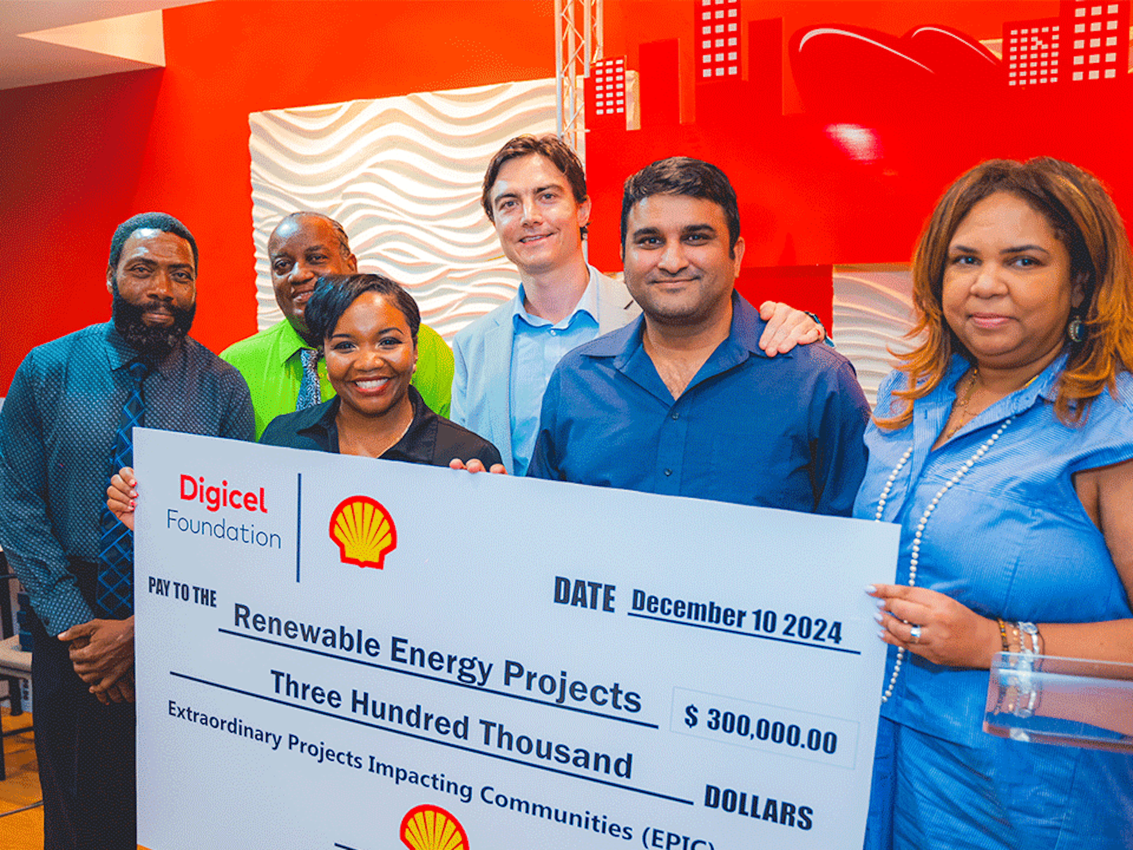 NGO groups receiving big cheque