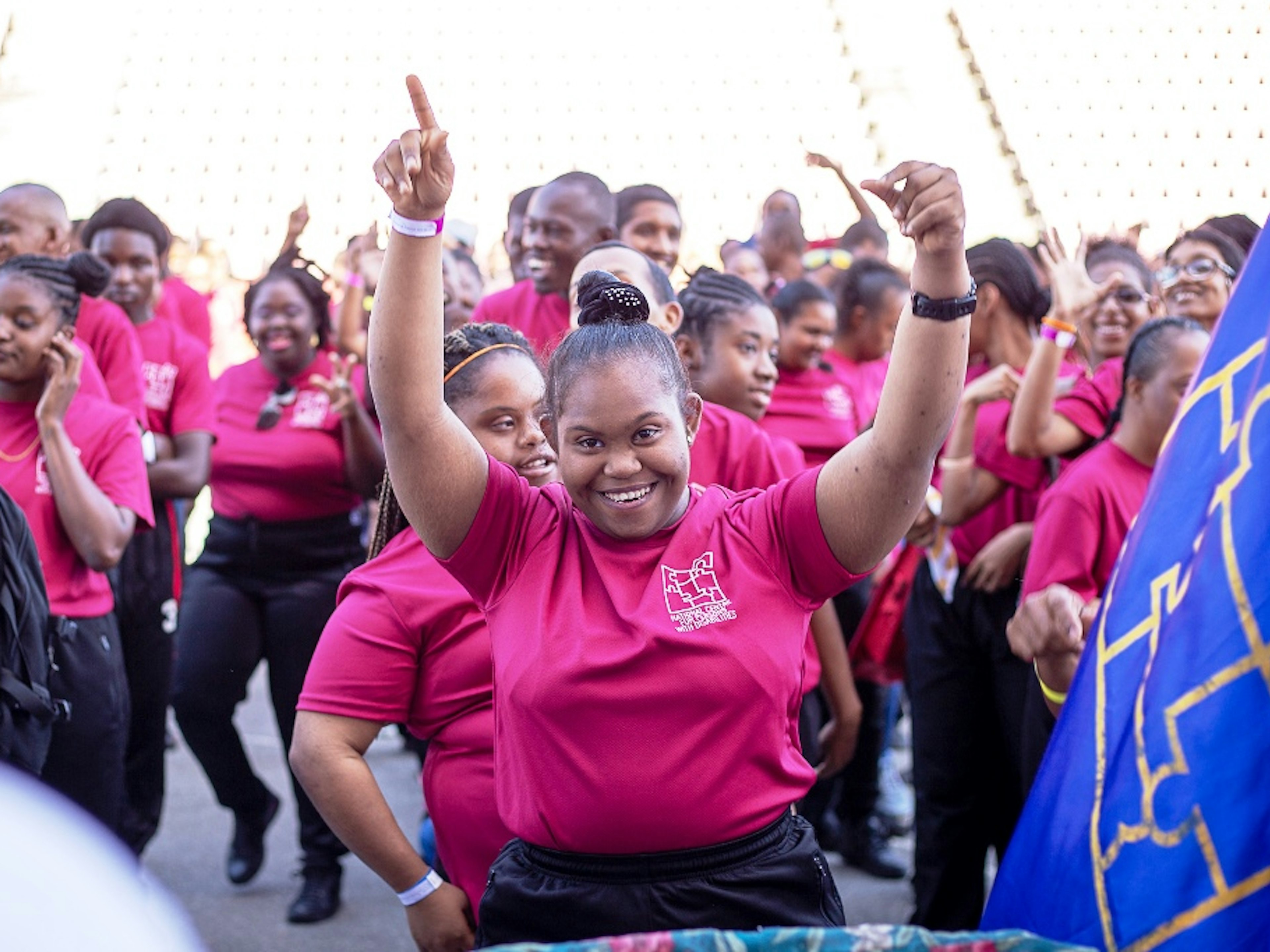 Athlete at Special Olympics National Games