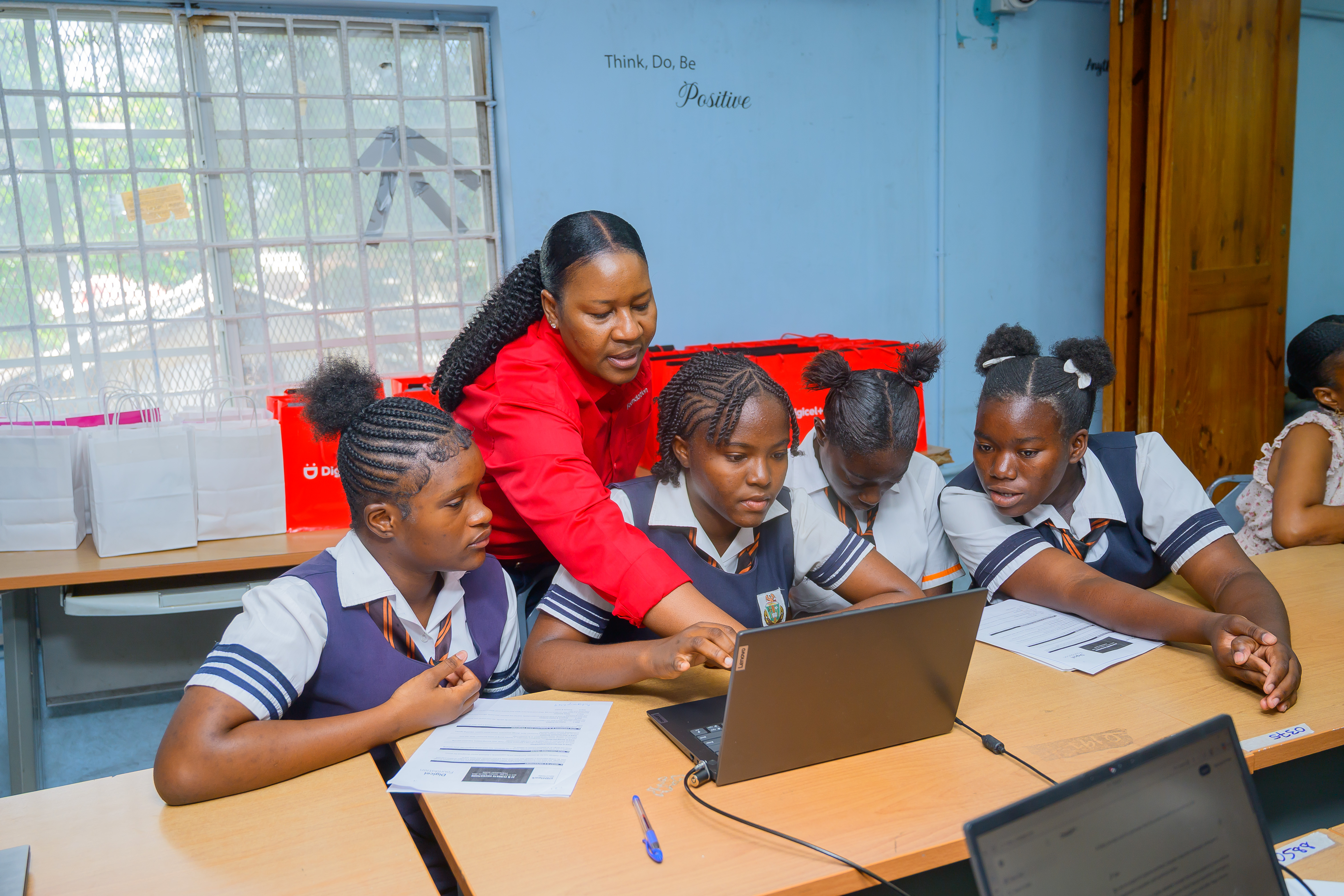 Denham Town Girls in ICT