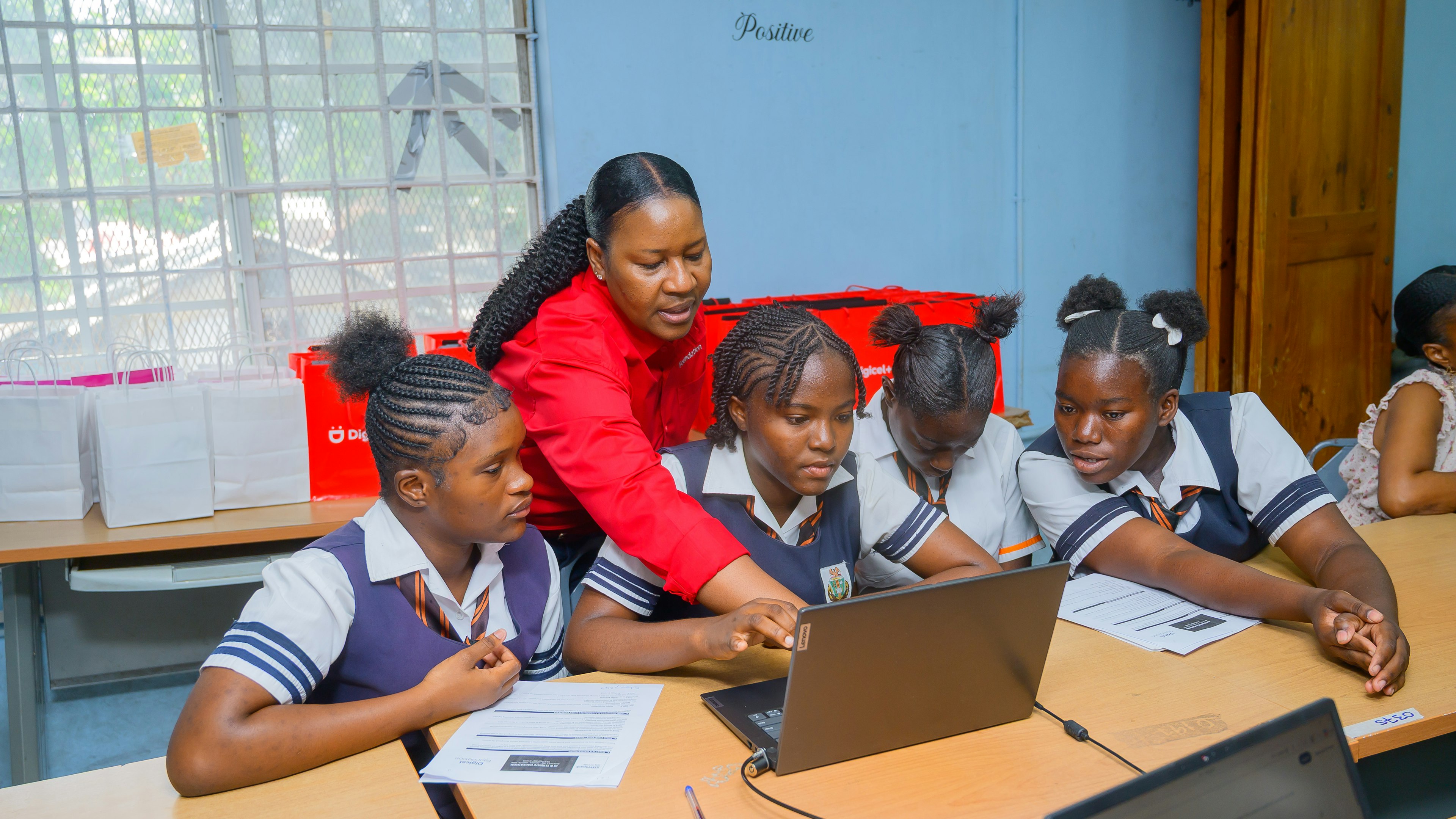 Denham Town Girls in ICT