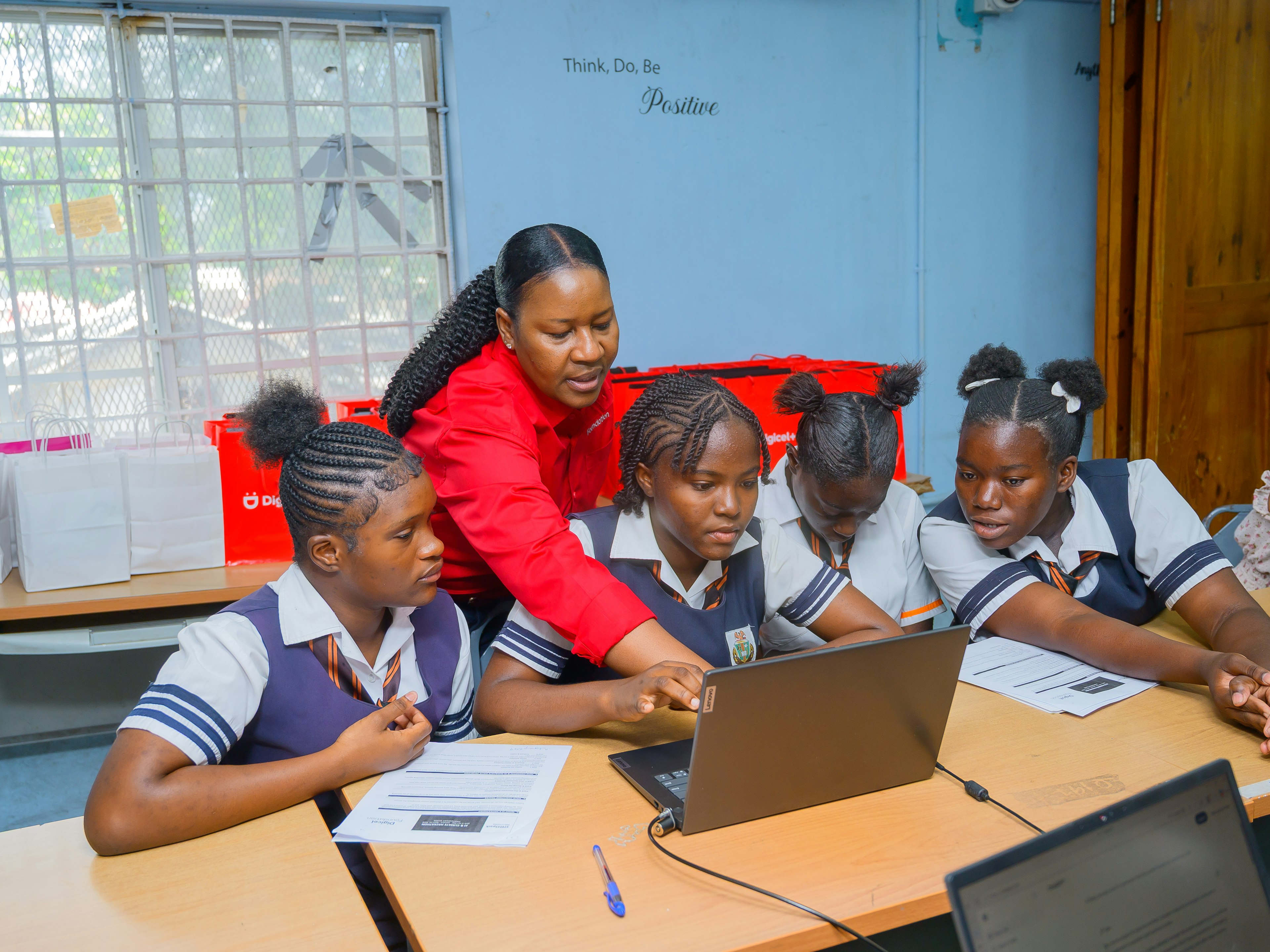 Denham Town Girls in ICT