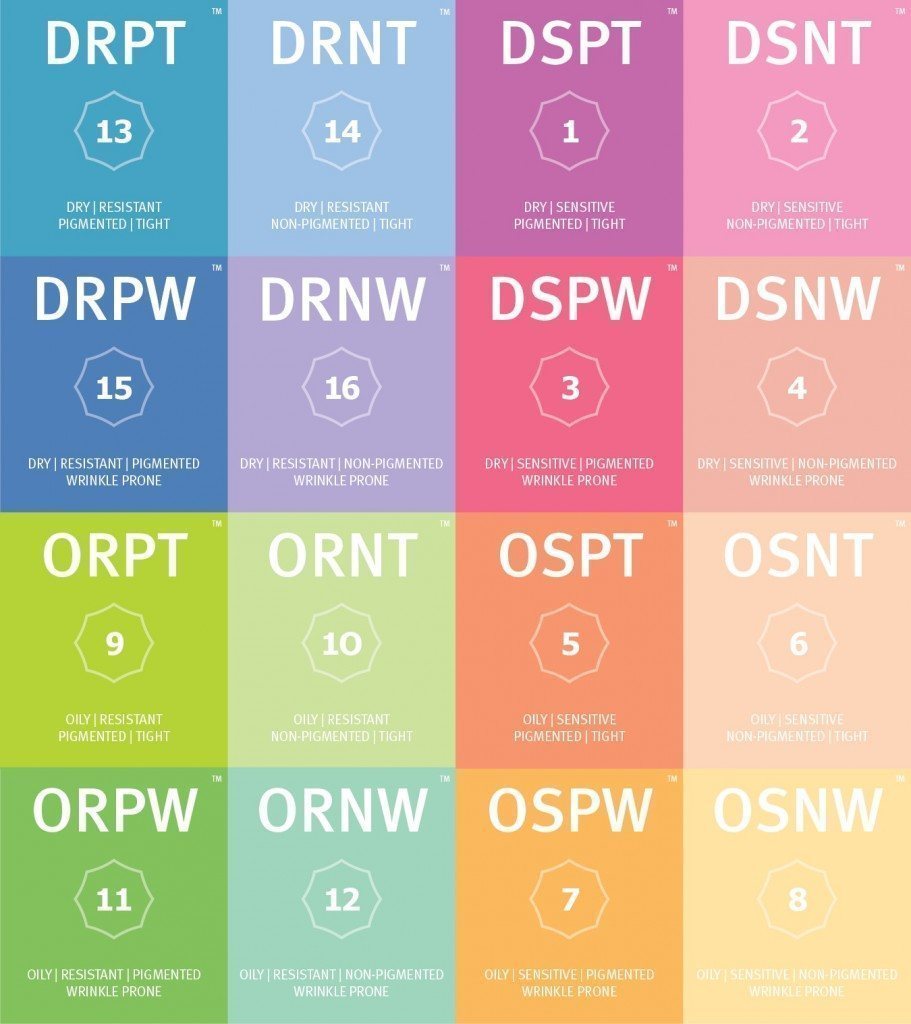 Baumann Skin Type&reg; infographic