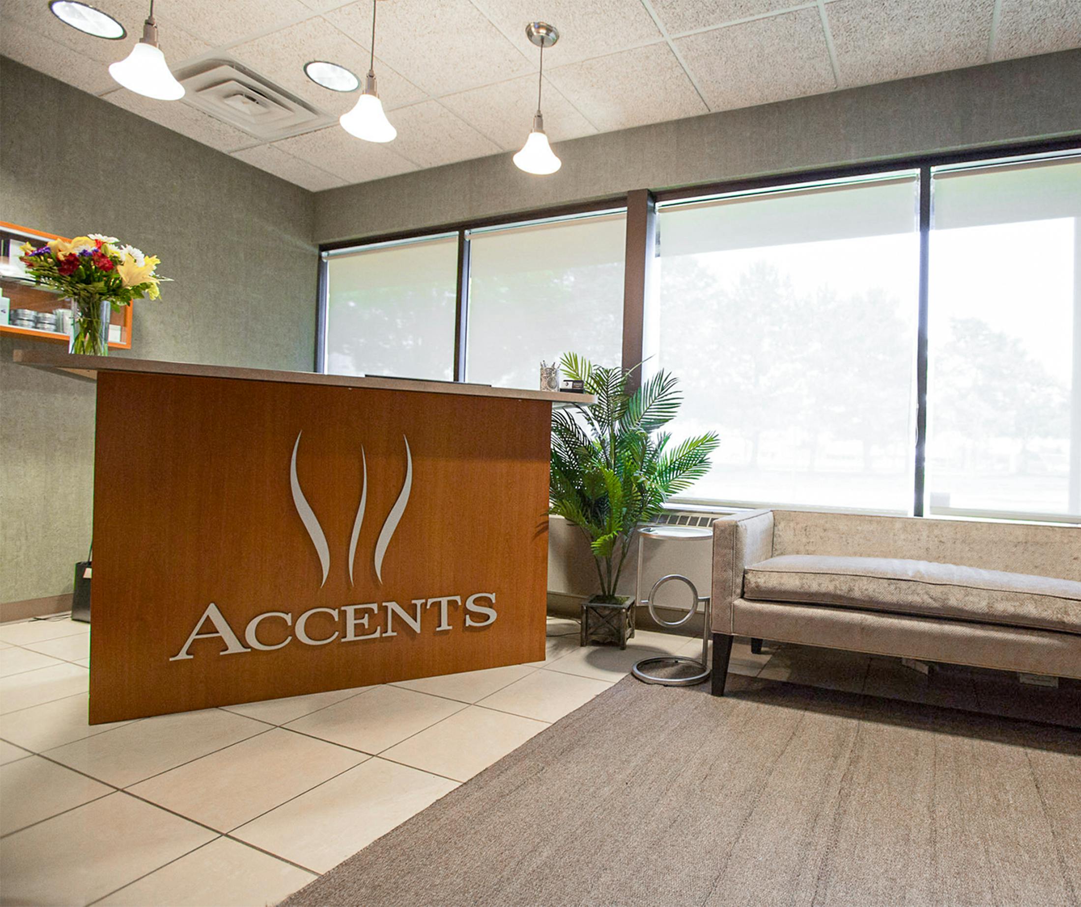 Inside the Accents office