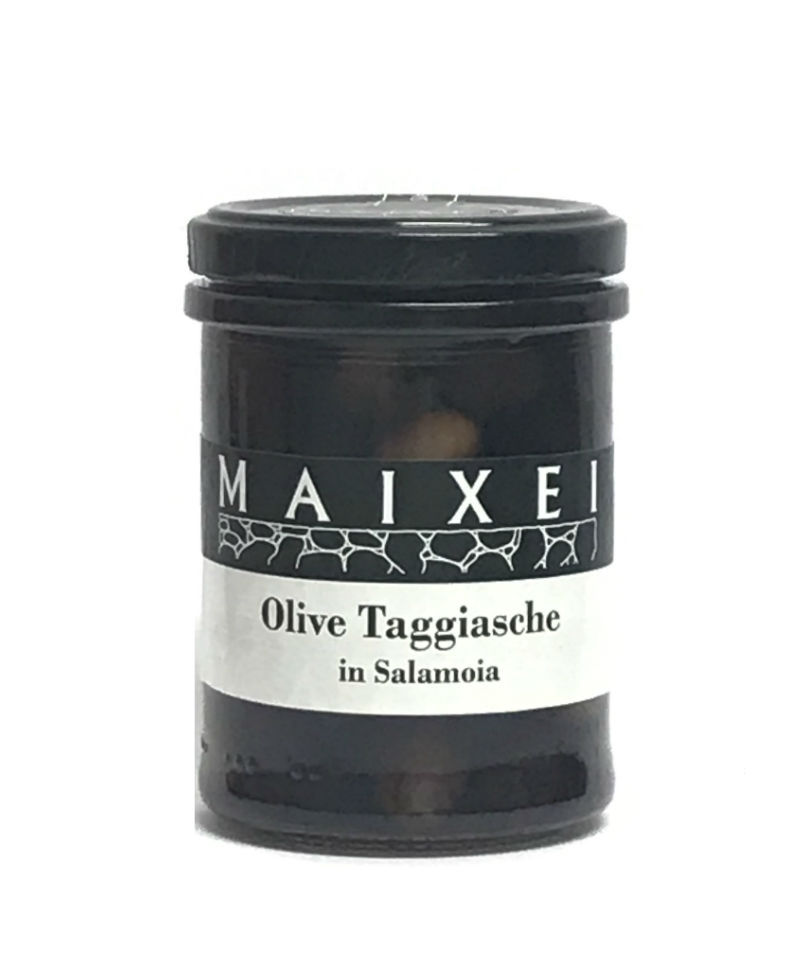 (Vetro 205 gr) OLIVE TAGGIASCHE IN SALAMOIA