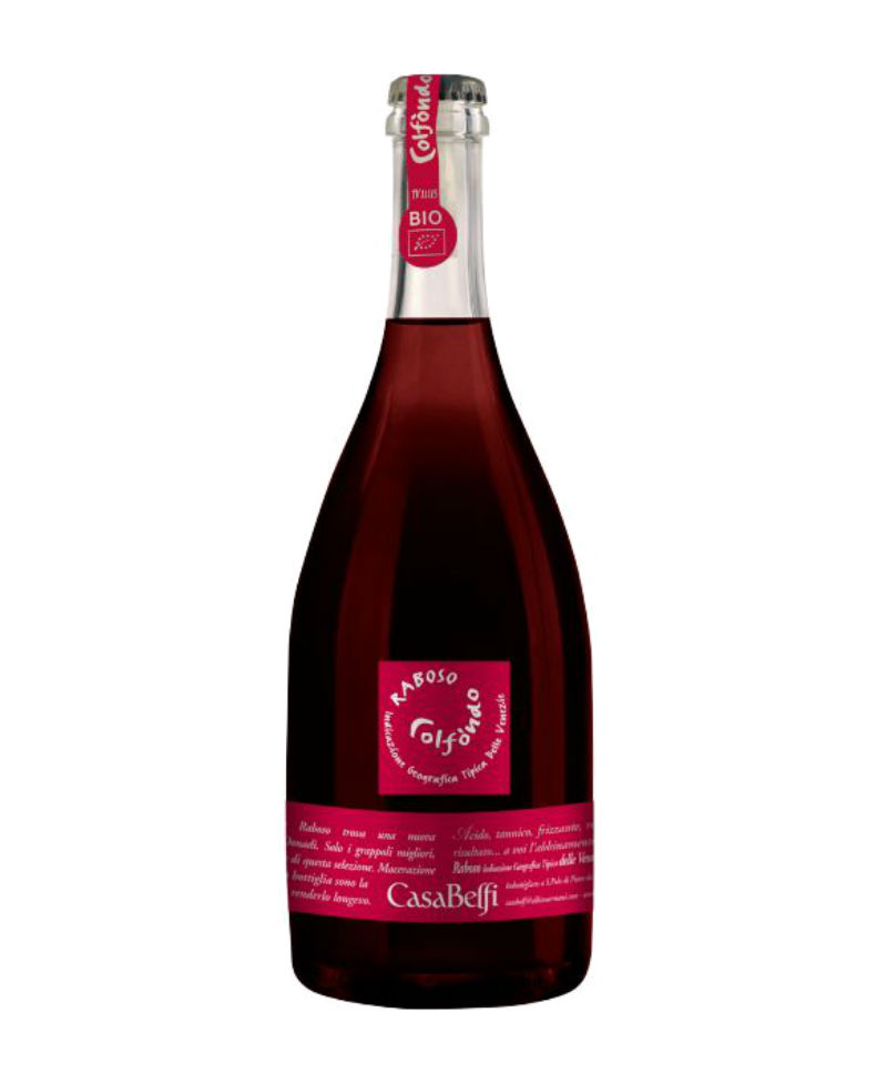 ROSSO NATURALMENTE FRIZZANTE Sui Lieviti M.F. B IO*