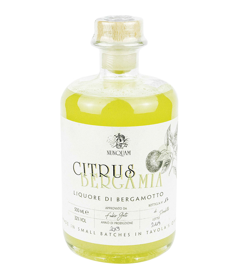 CITRUS BERGAMIA Liquore di Bergamotto