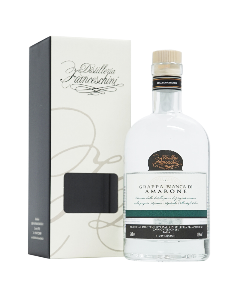 GRAPPA DI AMARONE BIANCA Astucciata