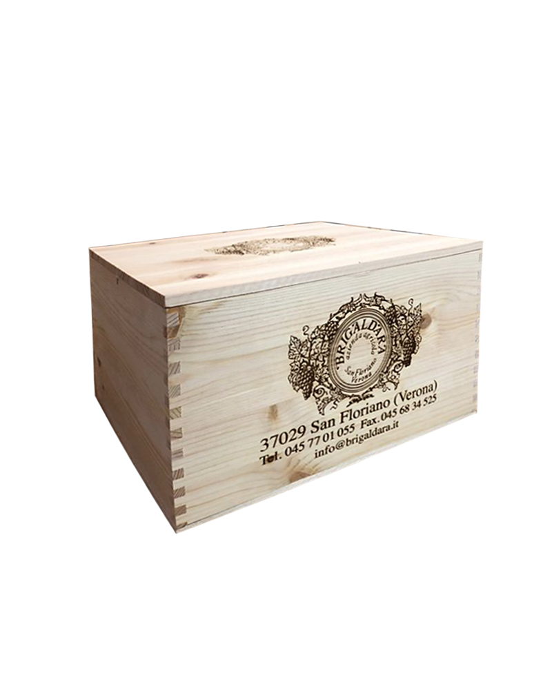 AMARONE VALPOLICELLA Case Vecie 2007-08-10 Cassa Legno (2 bt per tipo)