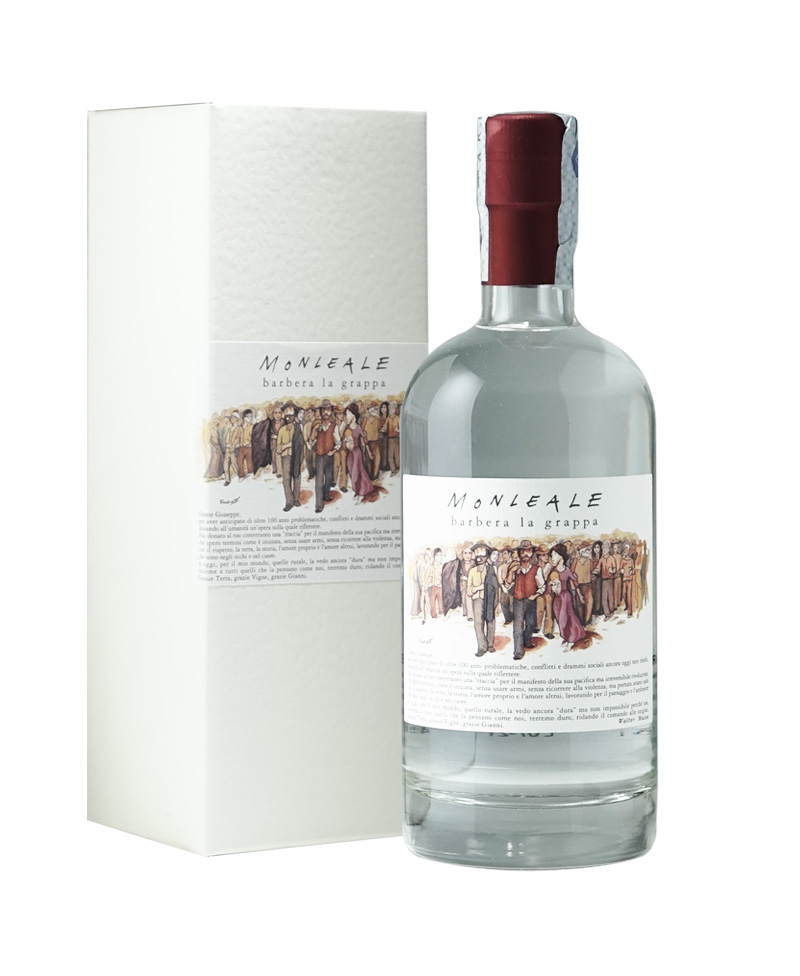 GIFT (0,500) Grappa MONLEALE Astucciato