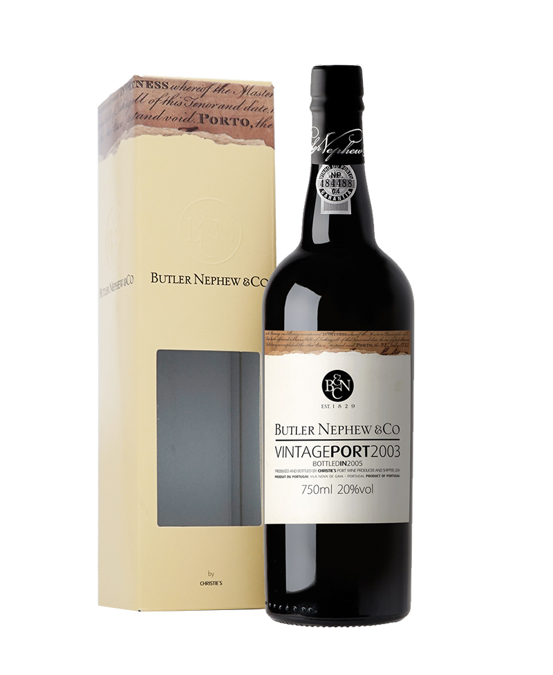 PORT Butler Nephew Vintage 2003 Astucciato