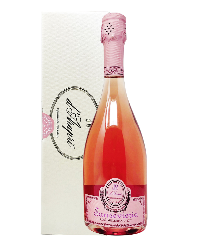 NERO DI TROIA ROSE' BRUT Sansevieria M.C. Astucciato