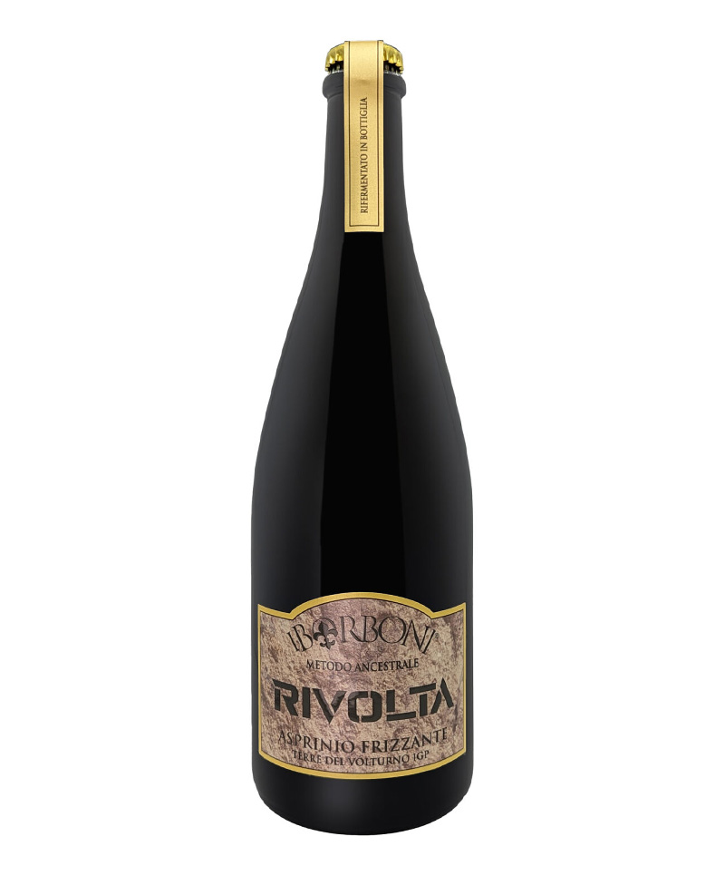 ASPRINIO FRIZZANTE TERRE DEL VOLTURNO Rivolta Tappo Corona M.F.